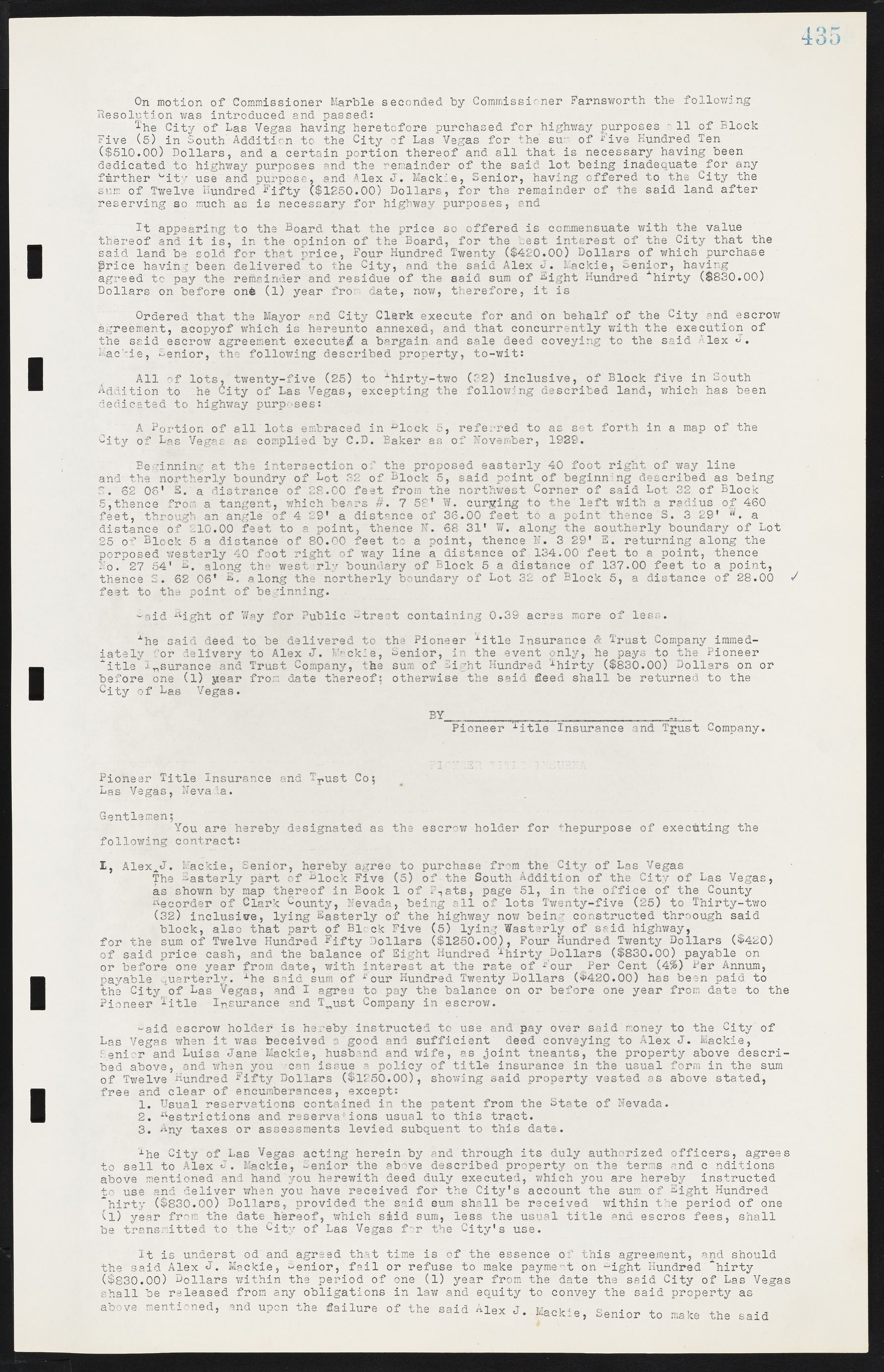 Las Vegas City Commission Minutes, May 14, 1929 to February 11, 1937, lvc000003-442