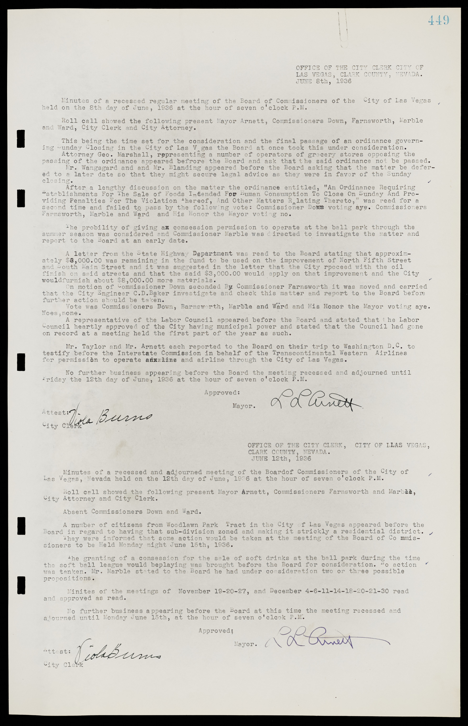 Las Vegas City Commission Minutes, May 14, 1929 to February 11, 1937, lvc000003-456