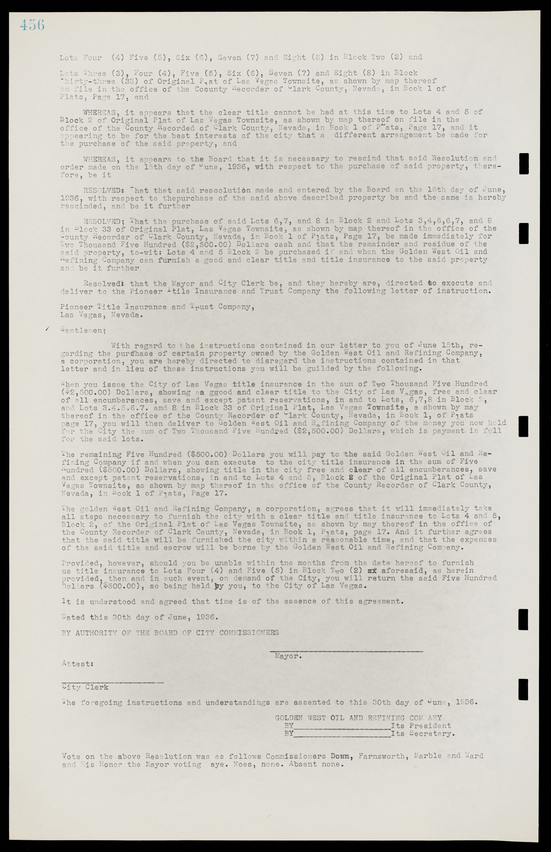 Las Vegas City Commission Minutes, May 14, 1929 to February 11, 1937, lvc000003-463