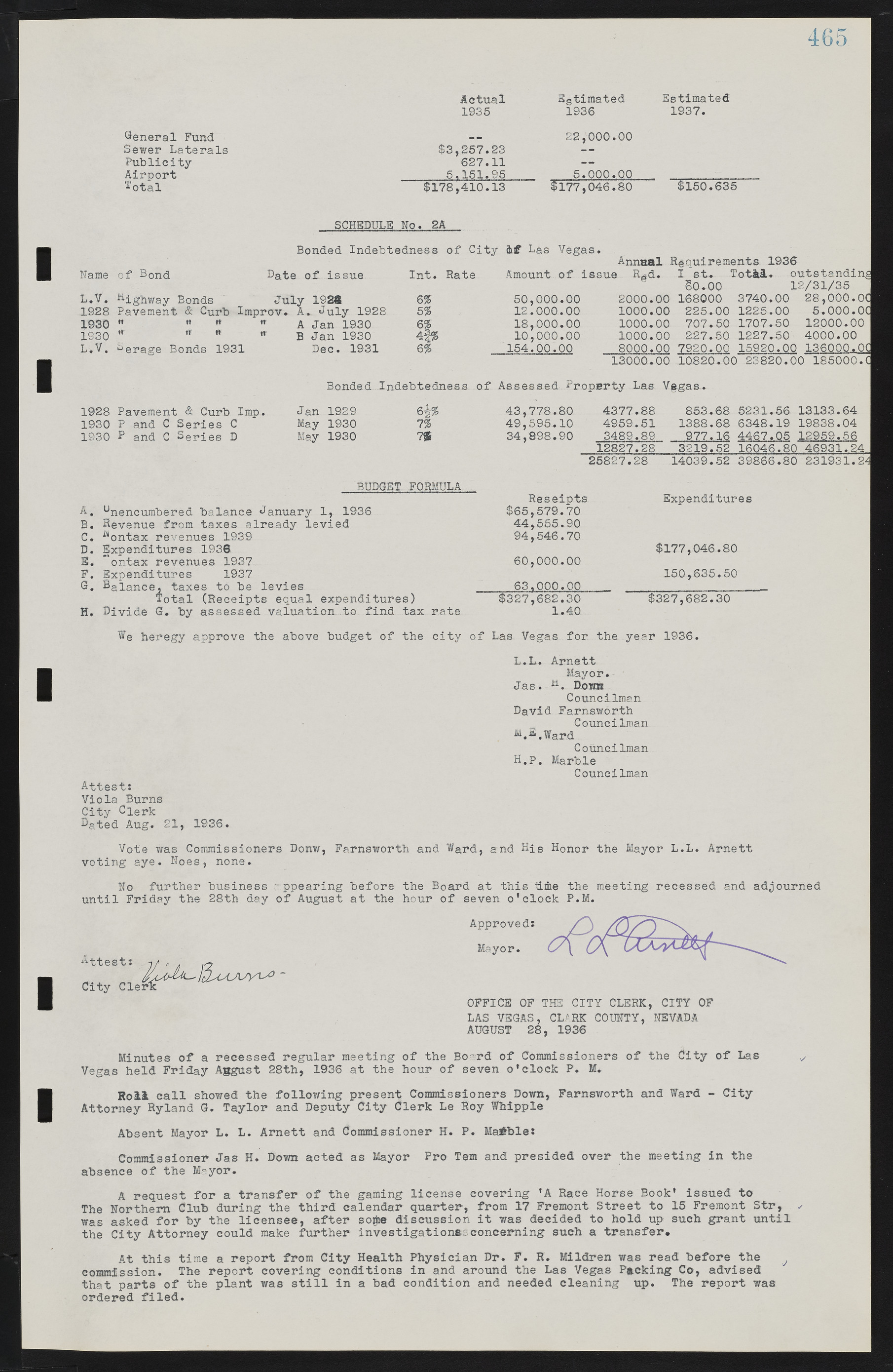 Las Vegas City Commission Minutes, May 14, 1929 to February 11, 1937, lvc000003-472