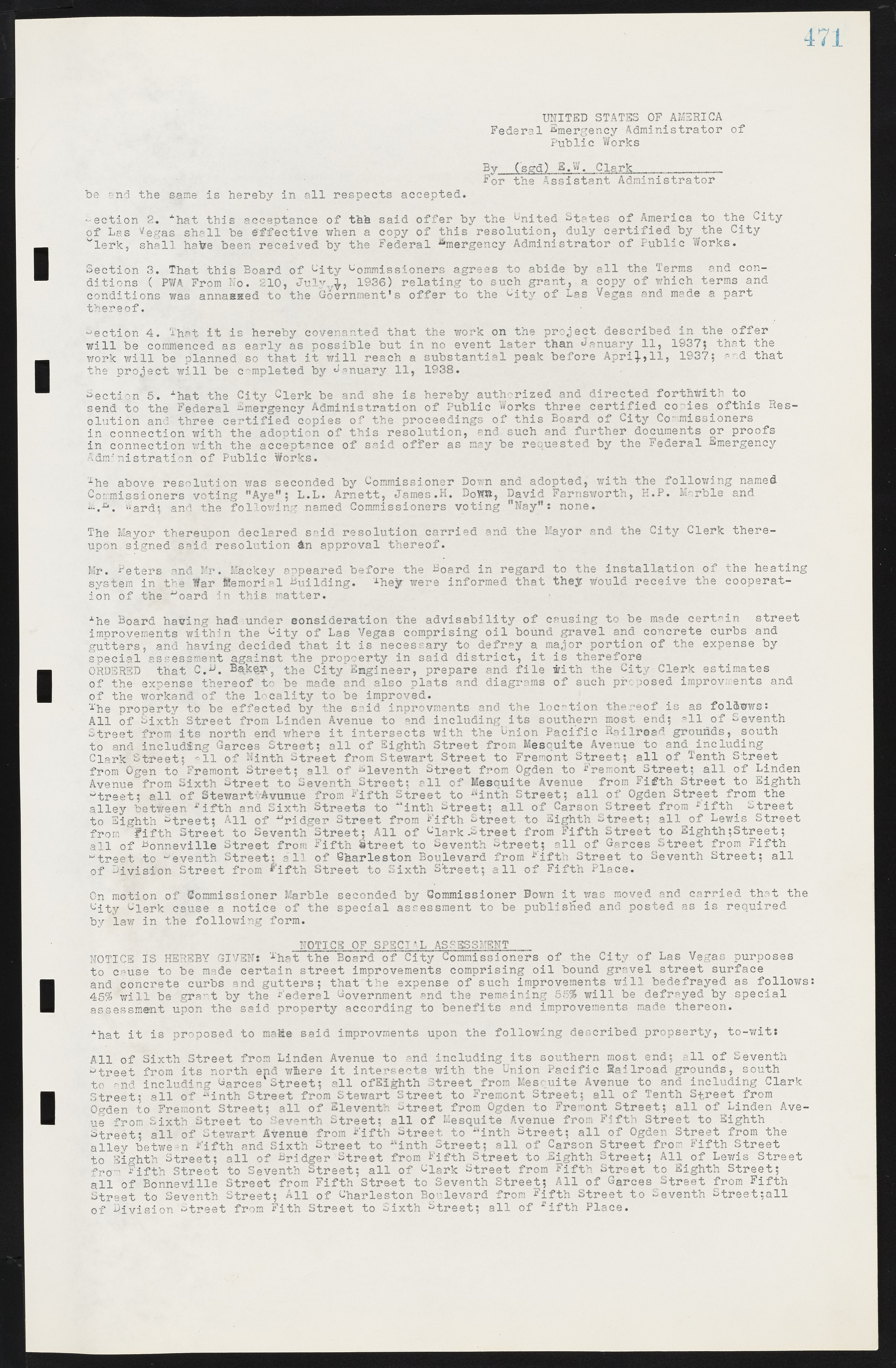 Las Vegas City Commission Minutes, May 14, 1929 to February 11, 1937, lvc000003-478