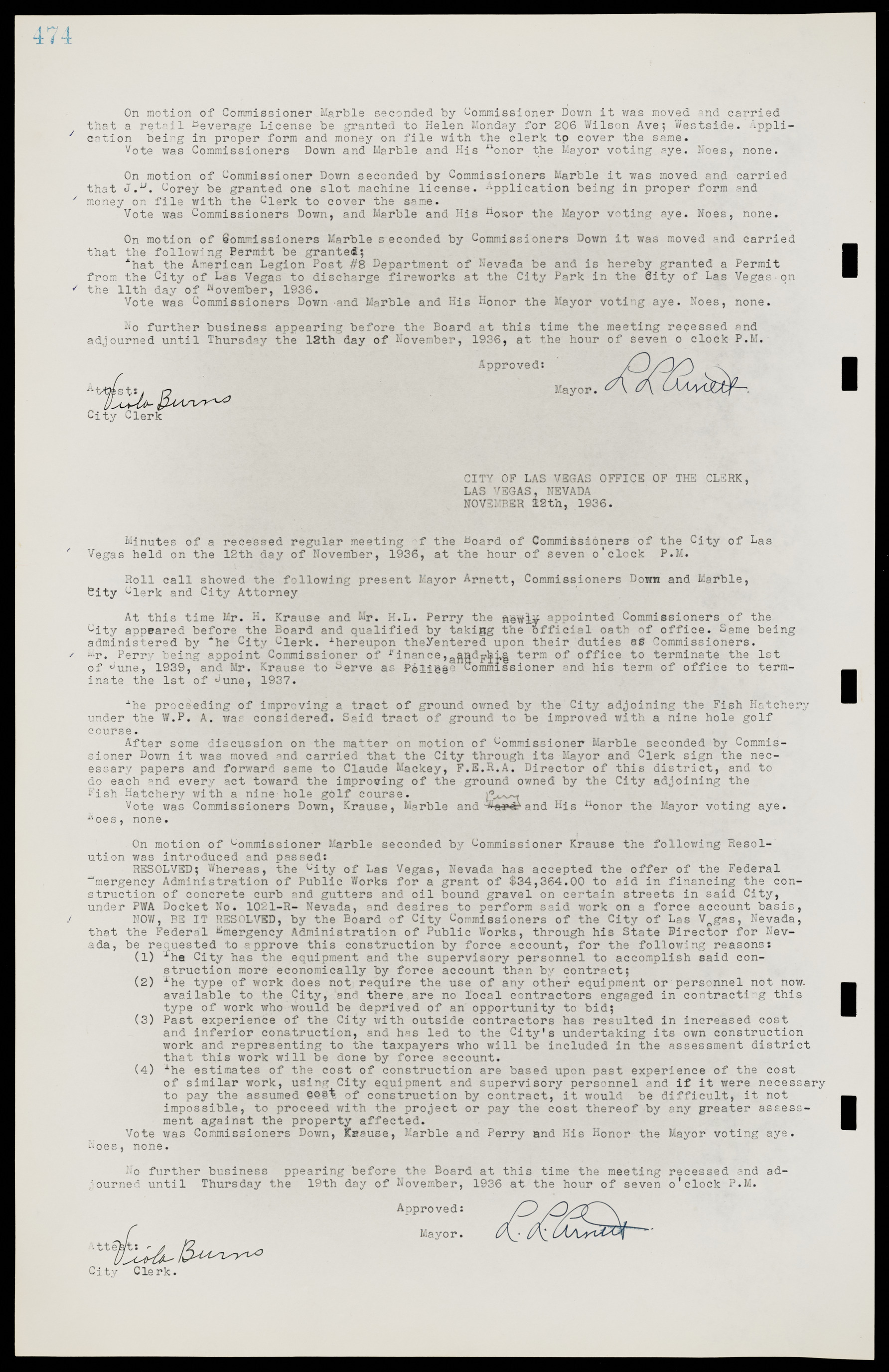Las Vegas City Commission Minutes, May 14, 1929 to February 11, 1937, lvc000003-481