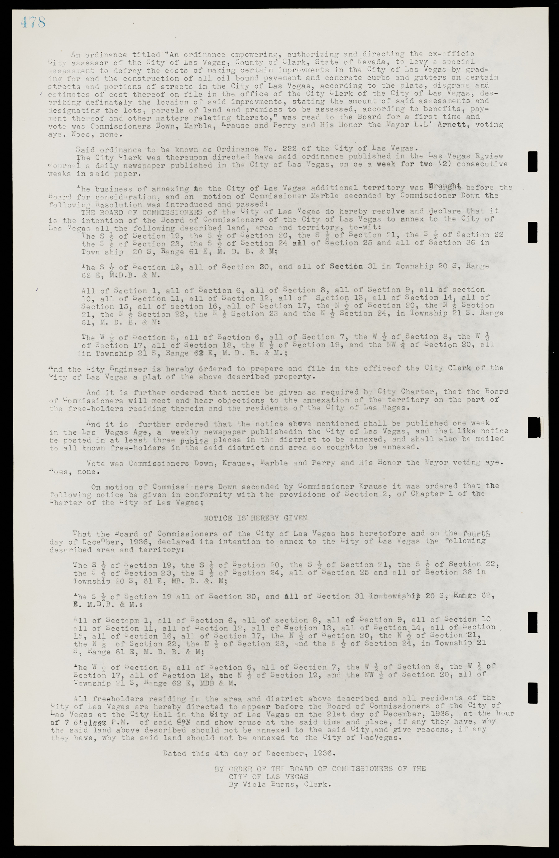 Las Vegas City Commission Minutes, May 14, 1929 to February 11, 1937, lvc000003-485