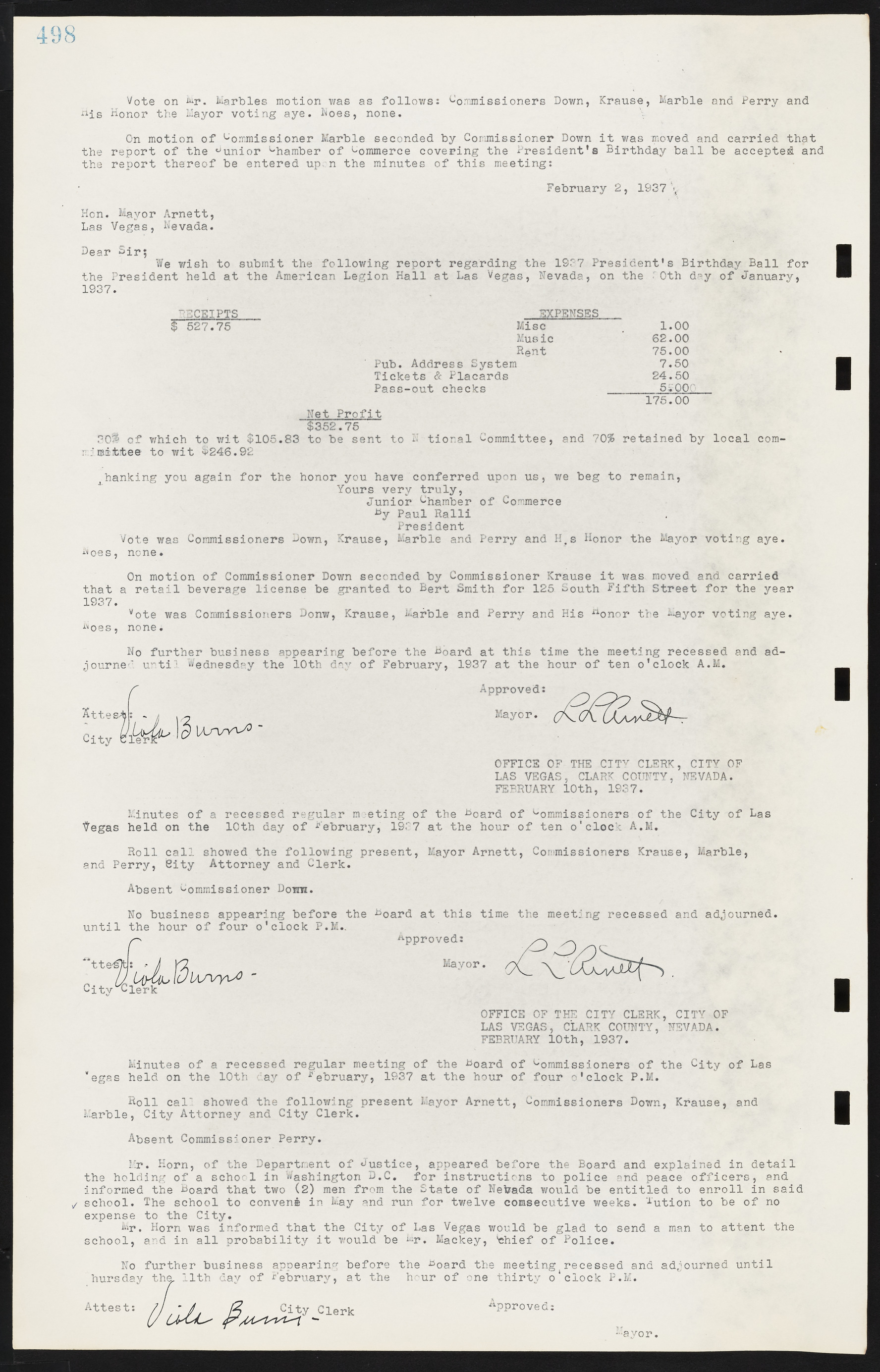 Las Vegas City Commission Minutes, May 14, 1929 to February 11, 1937, lvc000003-505