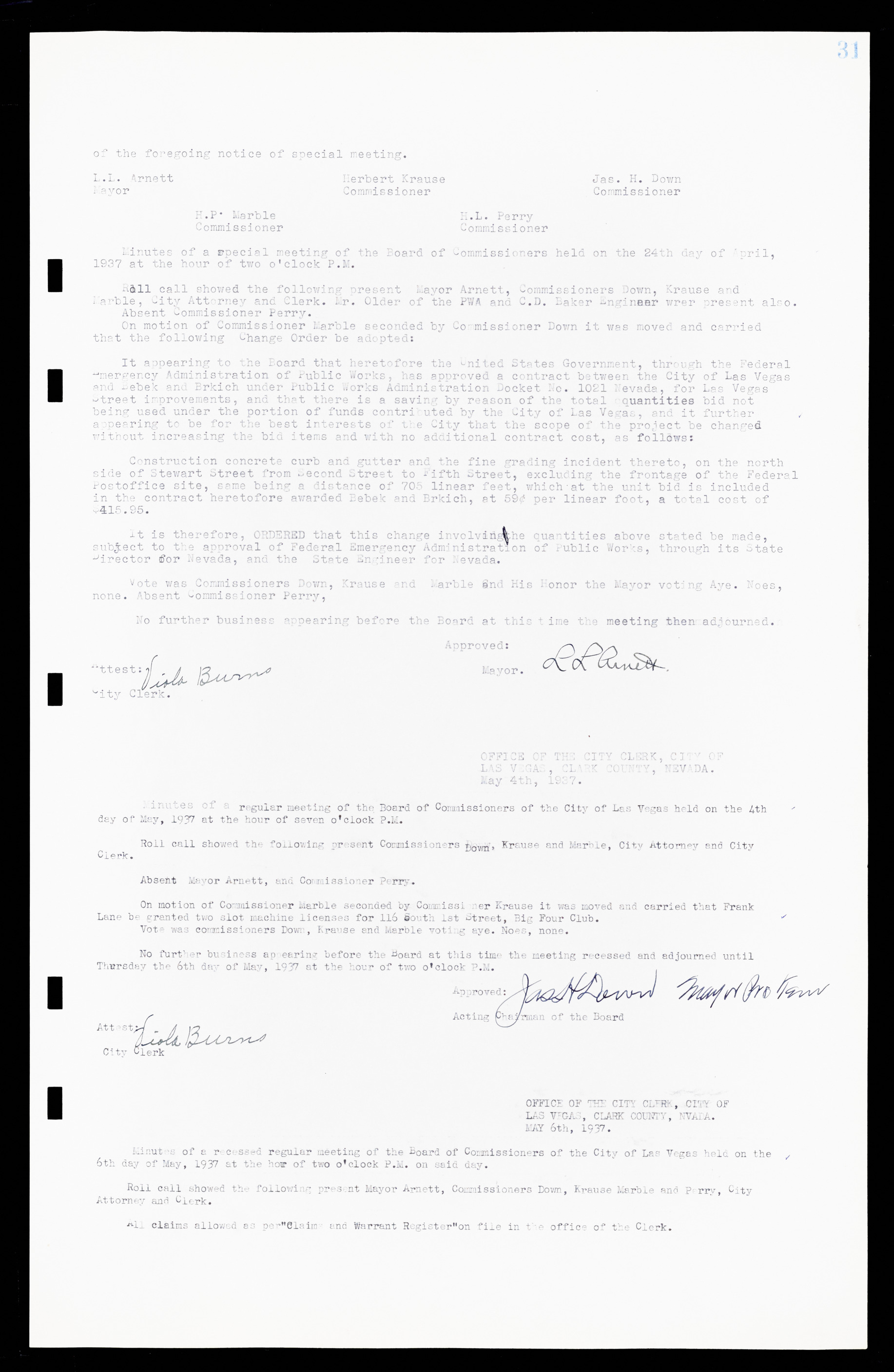 Las Vegas City Commission Minutes, February 17, 1937 to August 4, 1942, lvc000004-37