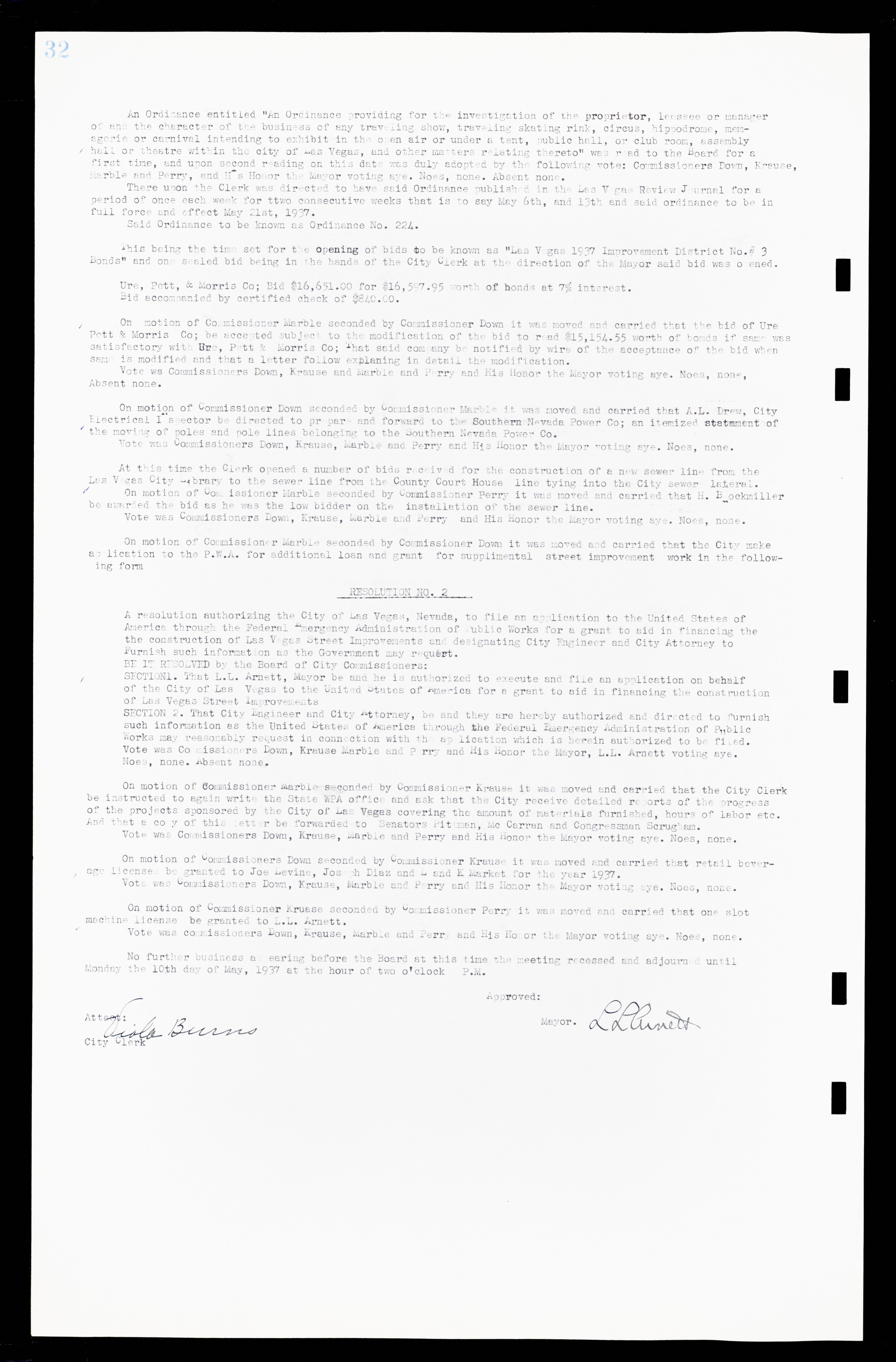 Las Vegas City Commission Minutes, February 17, 1937 to August 4, 1942, lvc000004-38