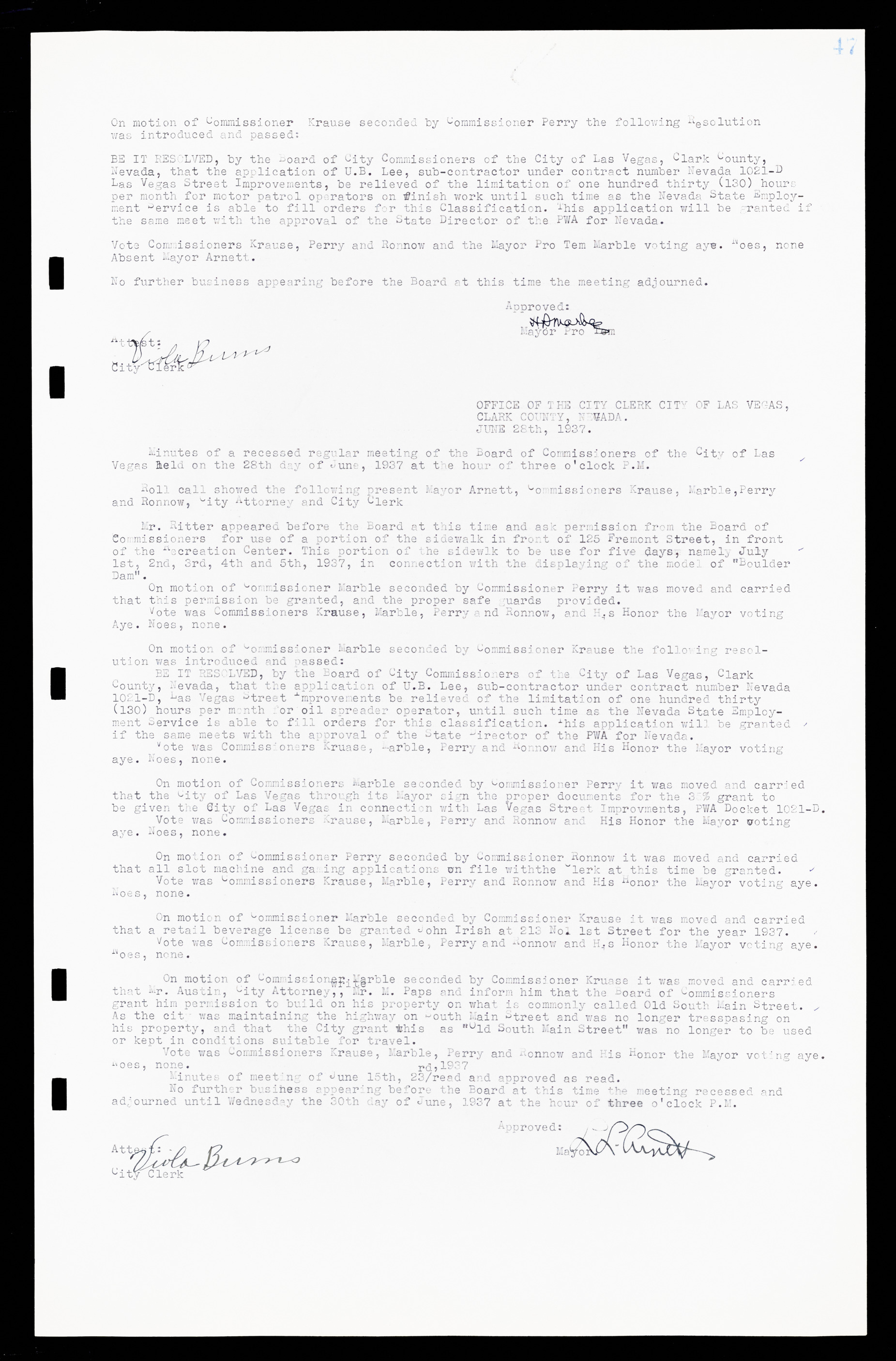 Las Vegas City Commission Minutes, February 17, 1937 to August 4, 1942, lvc000004-53