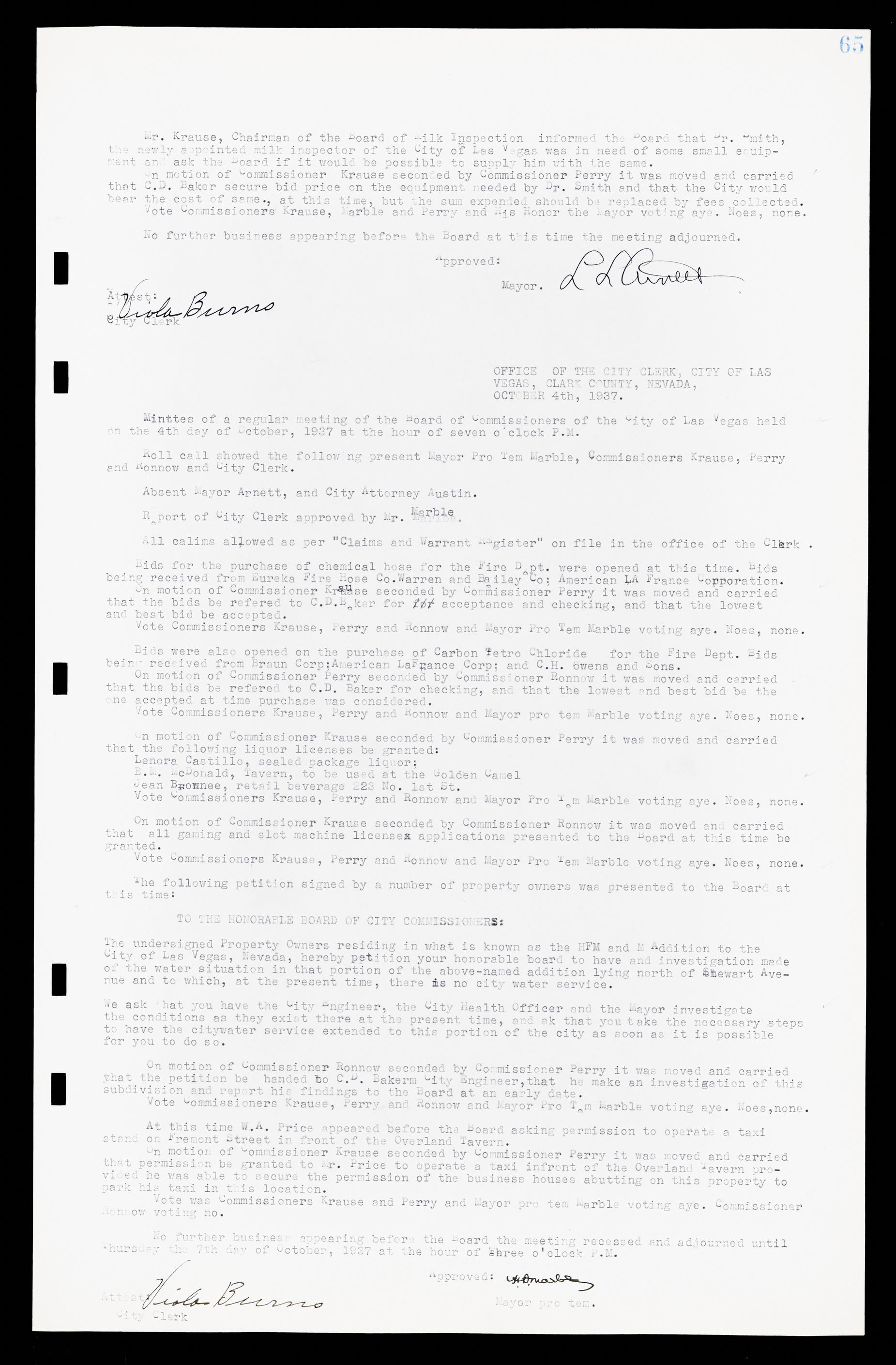 Las Vegas City Commission Minutes, February 17, 1937 to August 4, 1942, lvc000004-74