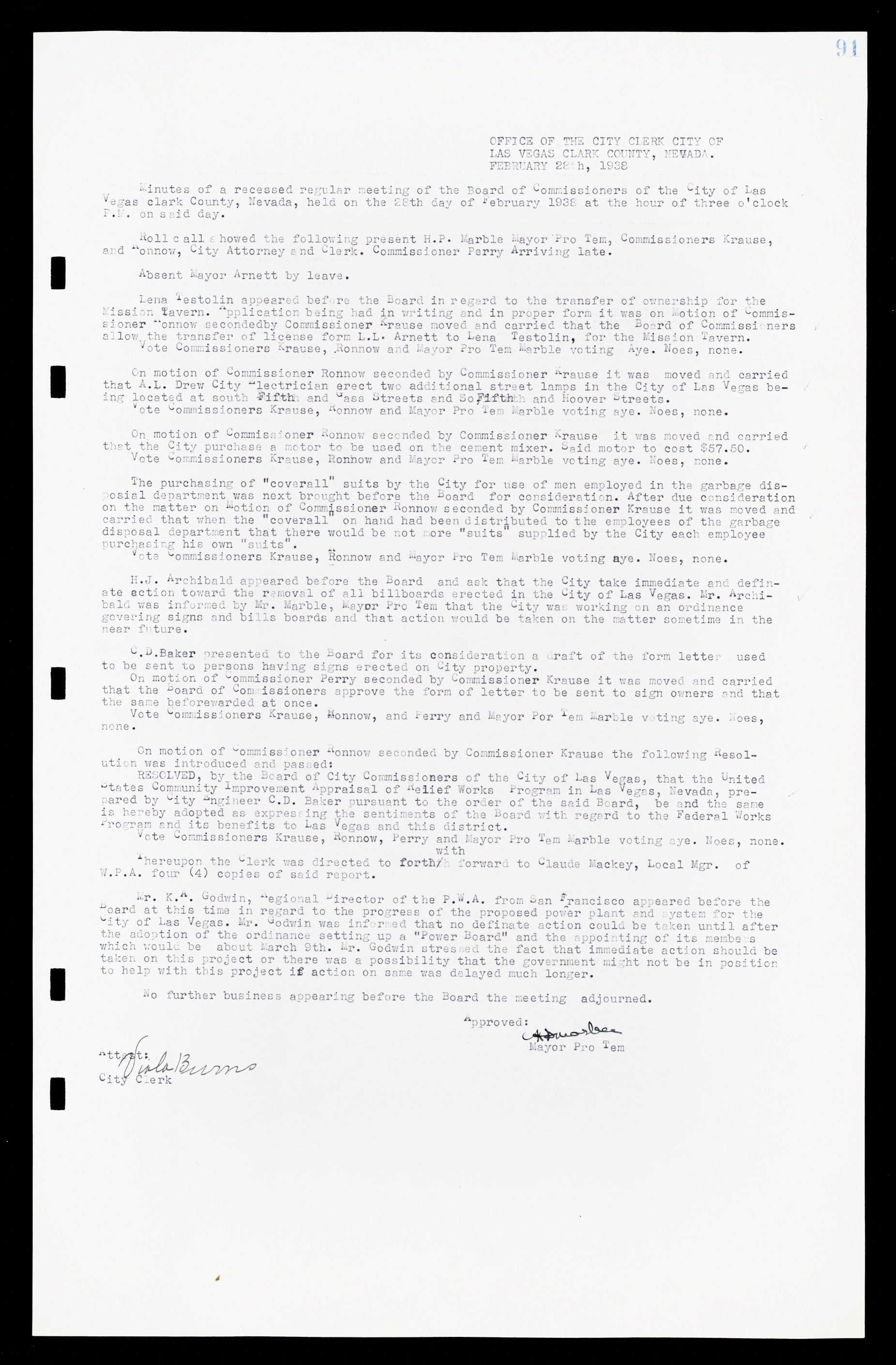 Las Vegas City Commission Minutes, February 17, 1937 to August 4, 1942, lvc000004-102