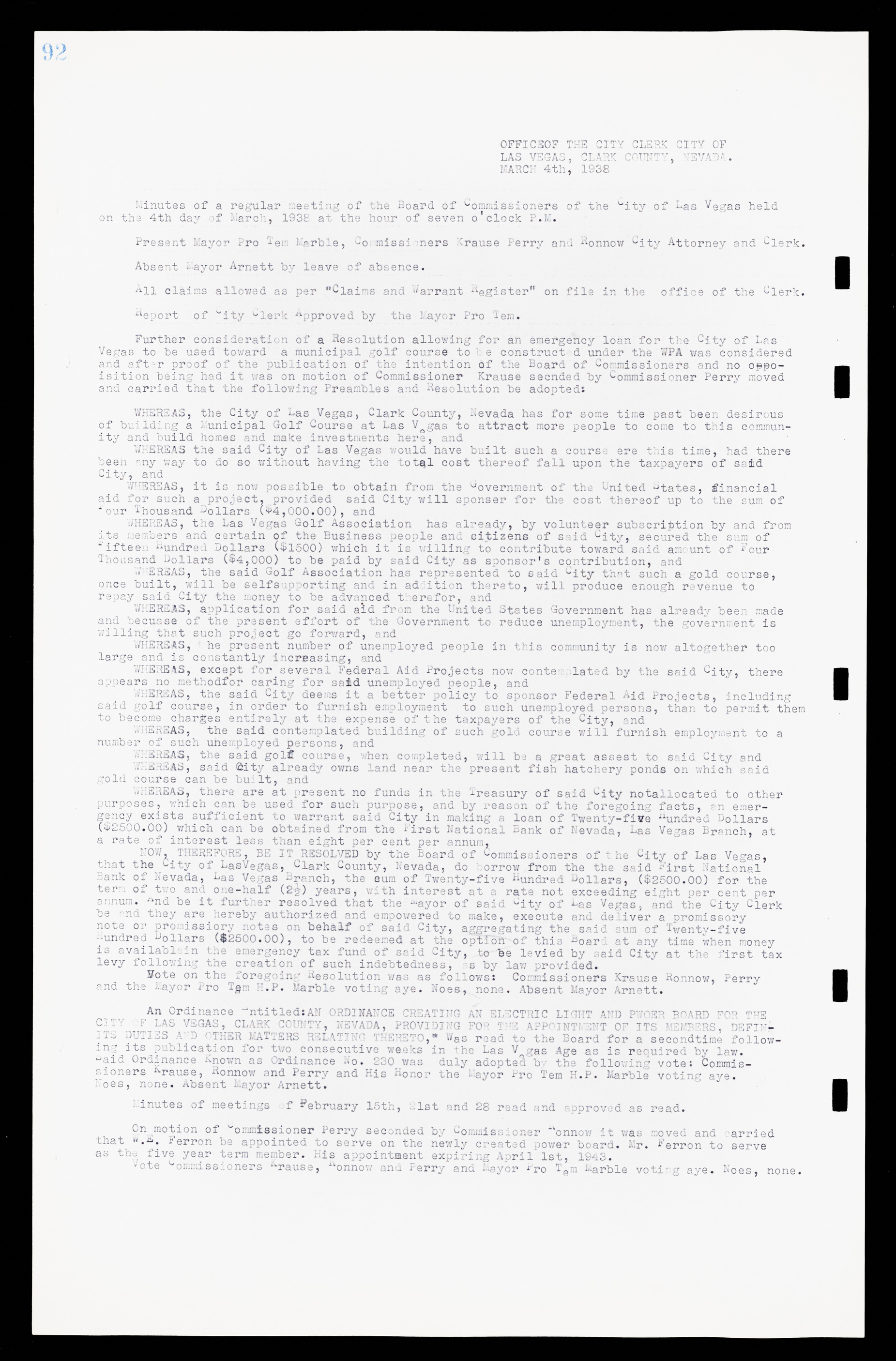 Las Vegas City Commission Minutes, February 17, 1937 to August 4, 1942, lvc000004-103