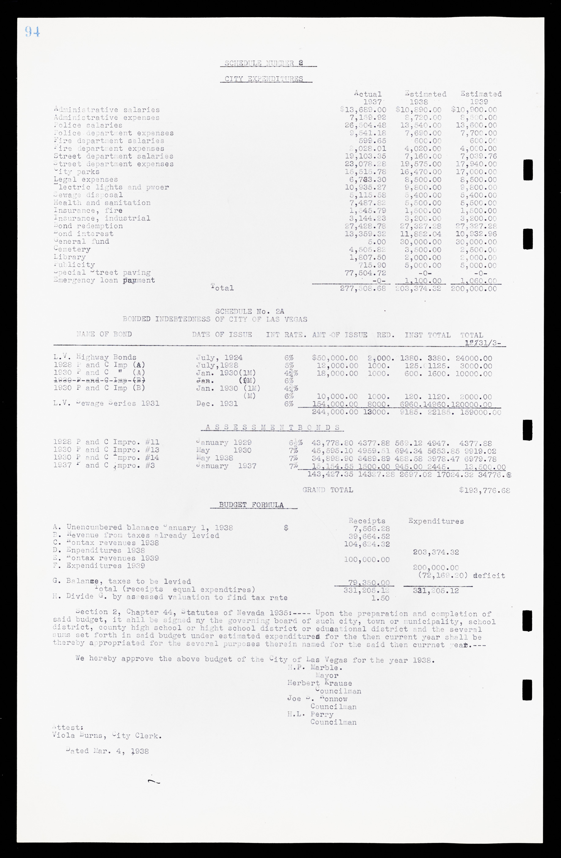 Las Vegas City Commission Minutes, February 17, 1937 to August 4, 1942, lvc000004-105