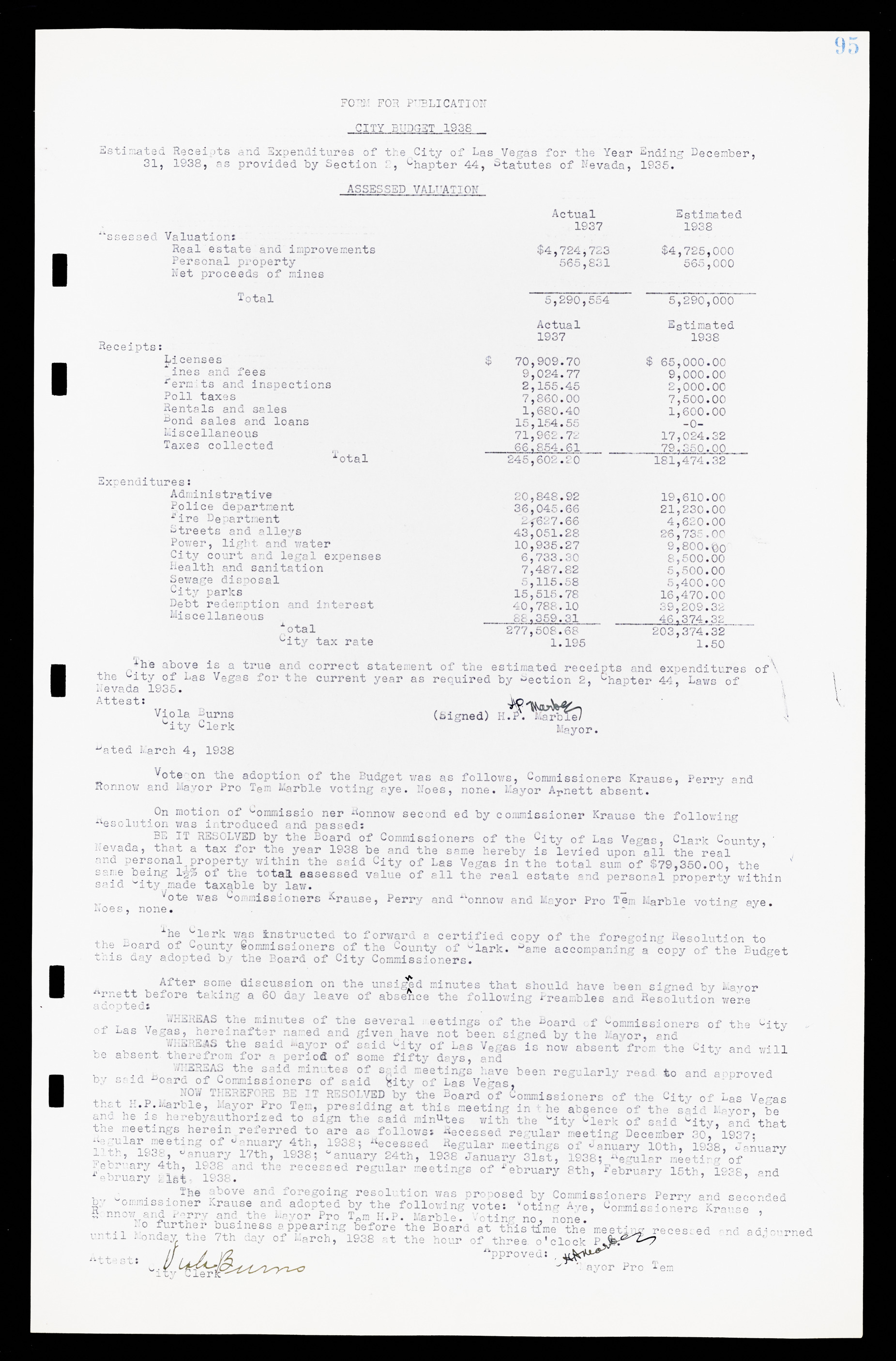 Las Vegas City Commission Minutes, February 17, 1937 to August 4, 1942, lvc000004-106