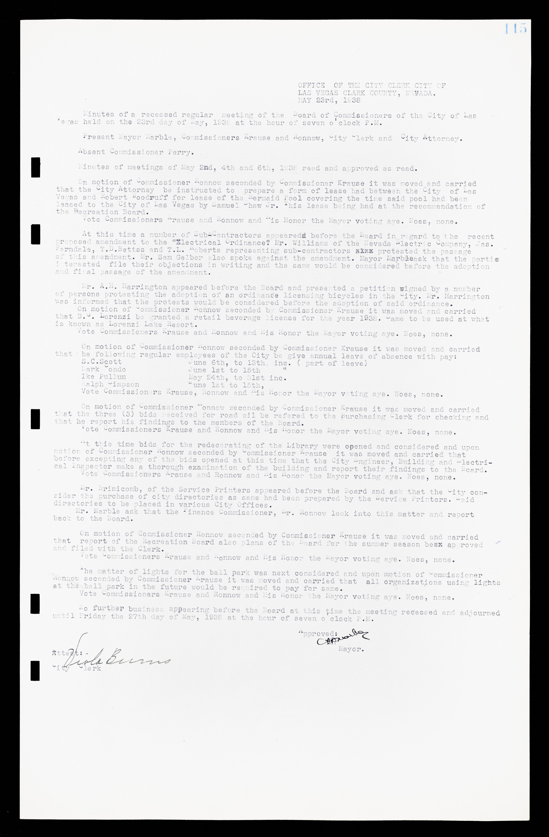 Las Vegas City Commission Minutes, February 17, 1937 to August 4, 1942, lvc000004-126