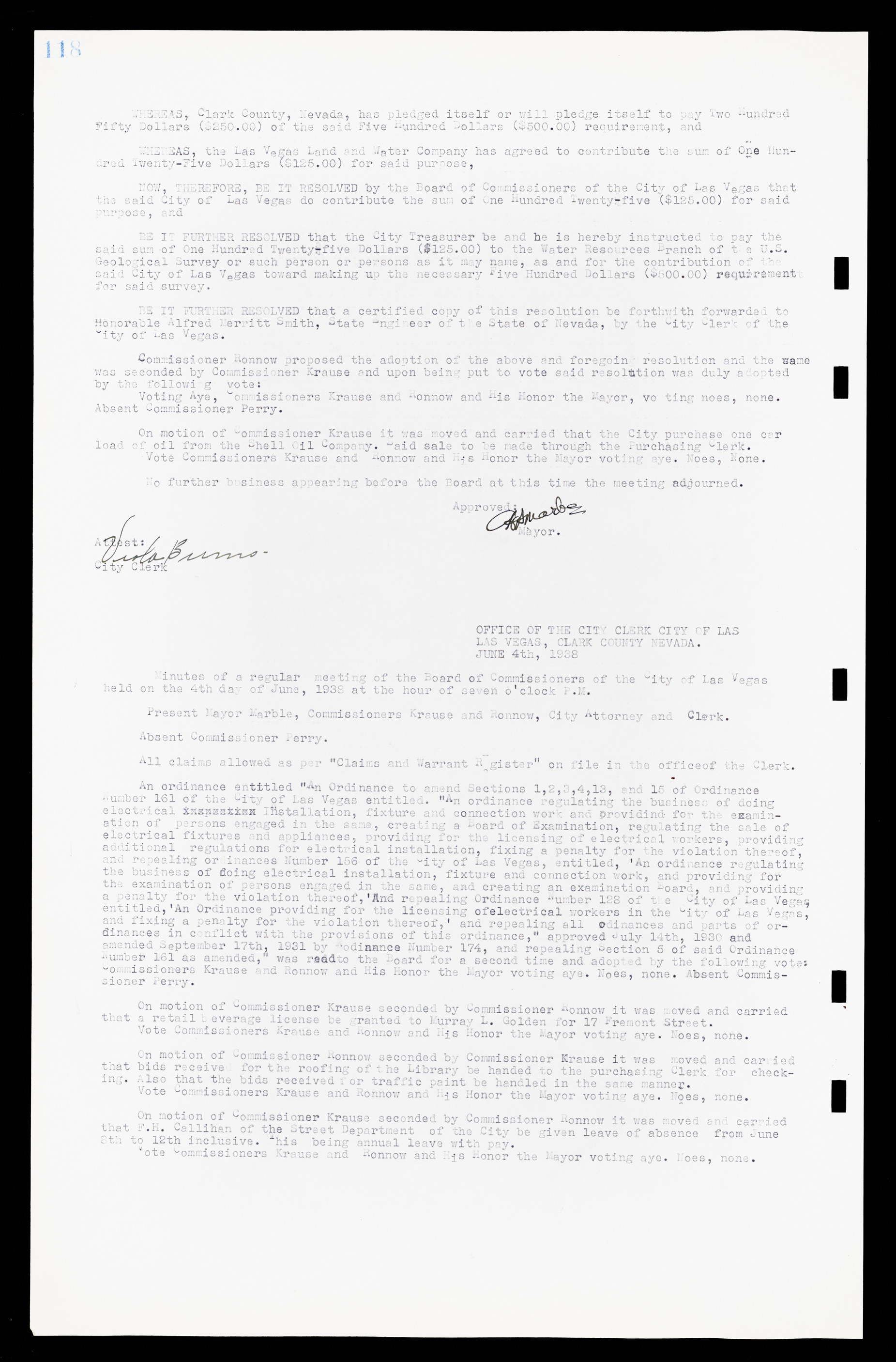 Las Vegas City Commission Minutes, February 17, 1937 to August 4, 1942, lvc000004-129