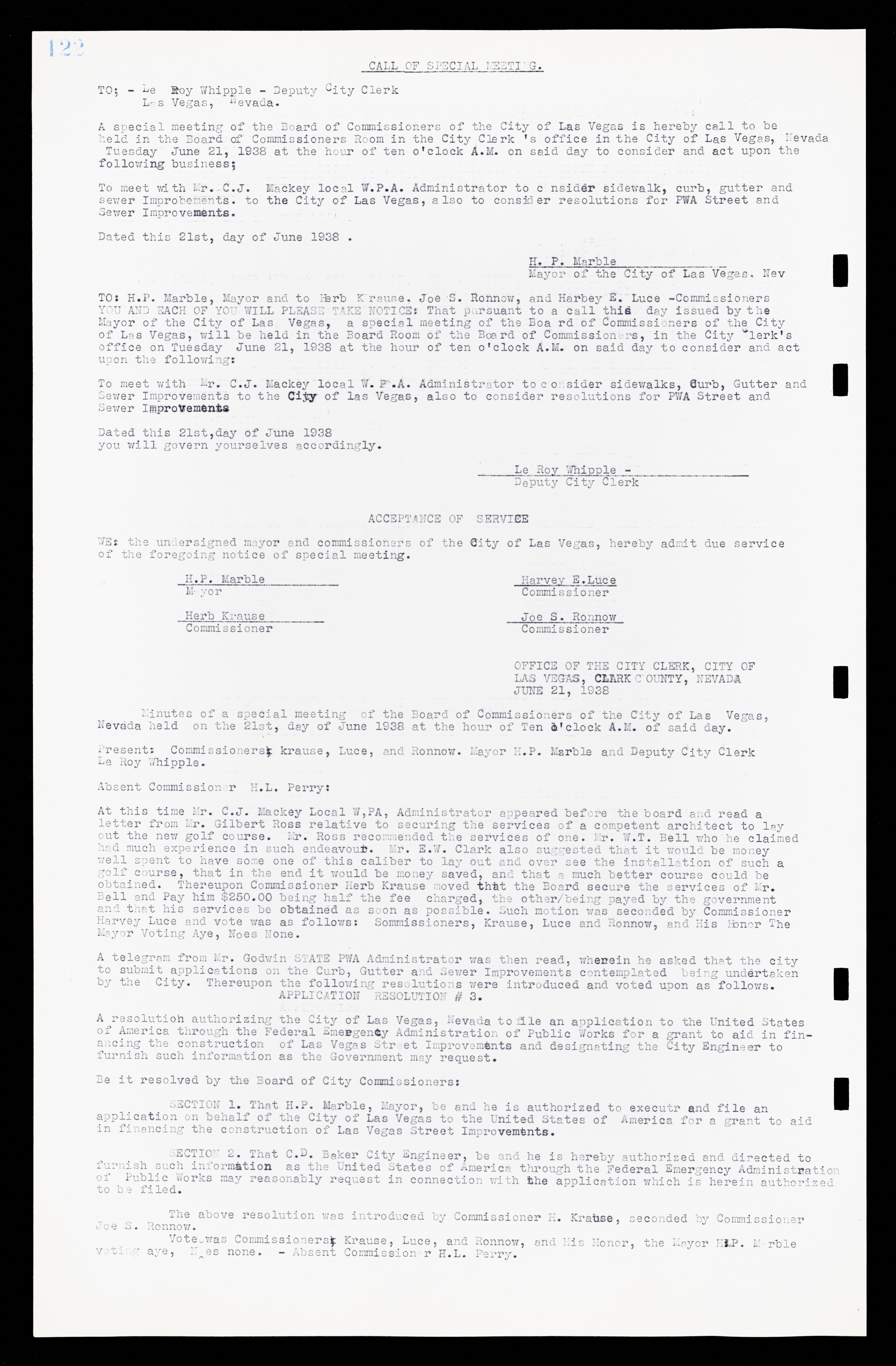 Las Vegas City Commission Minutes, February 17, 1937 to August 4, 1942, lvc000004-133