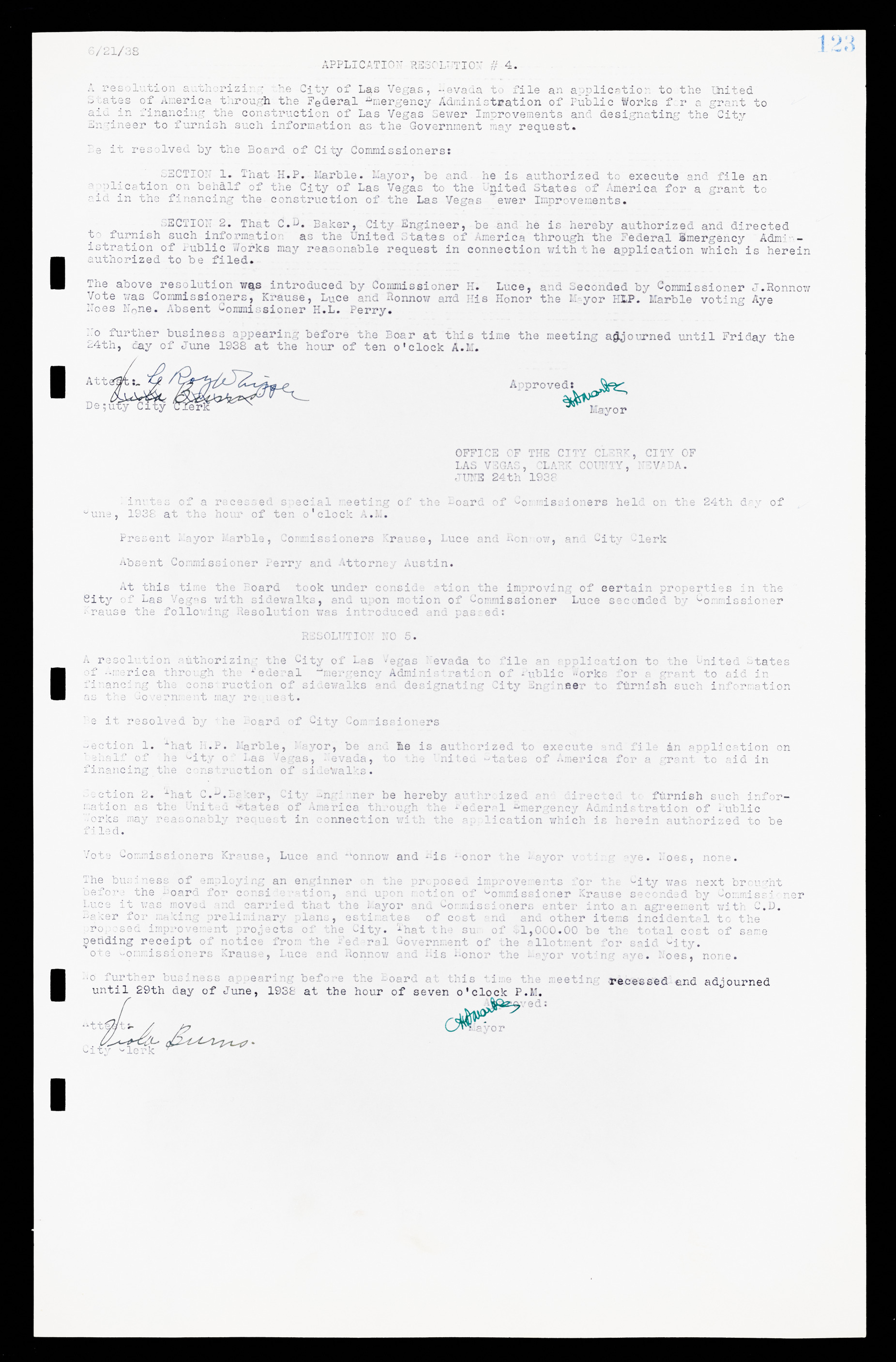 Las Vegas City Commission Minutes, February 17, 1937 to August 4, 1942, lvc000004-134