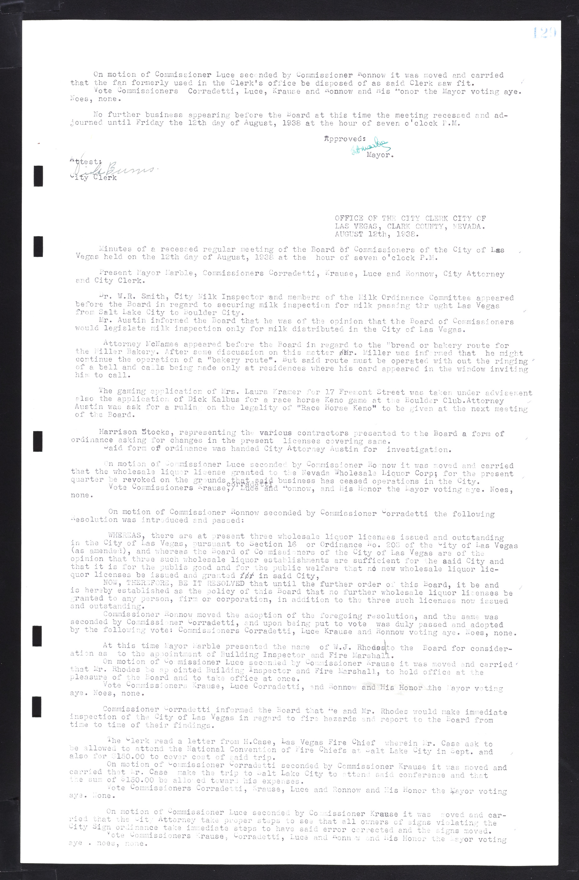 Las Vegas City Commission Minutes, February 17, 1937 to August 4, 1942, lvc000004-142