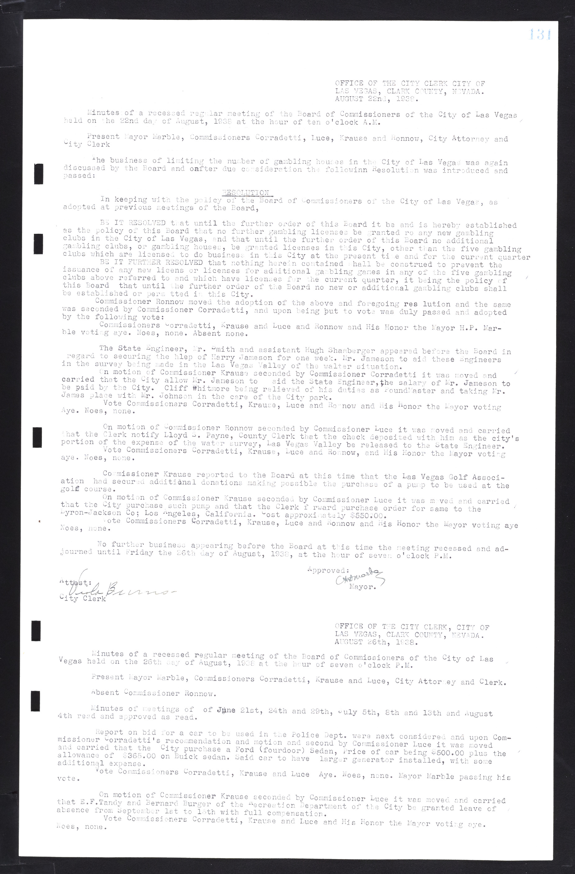 Las Vegas City Commission Minutes, February 17, 1937 to August 4, 1942, lvc000004-144