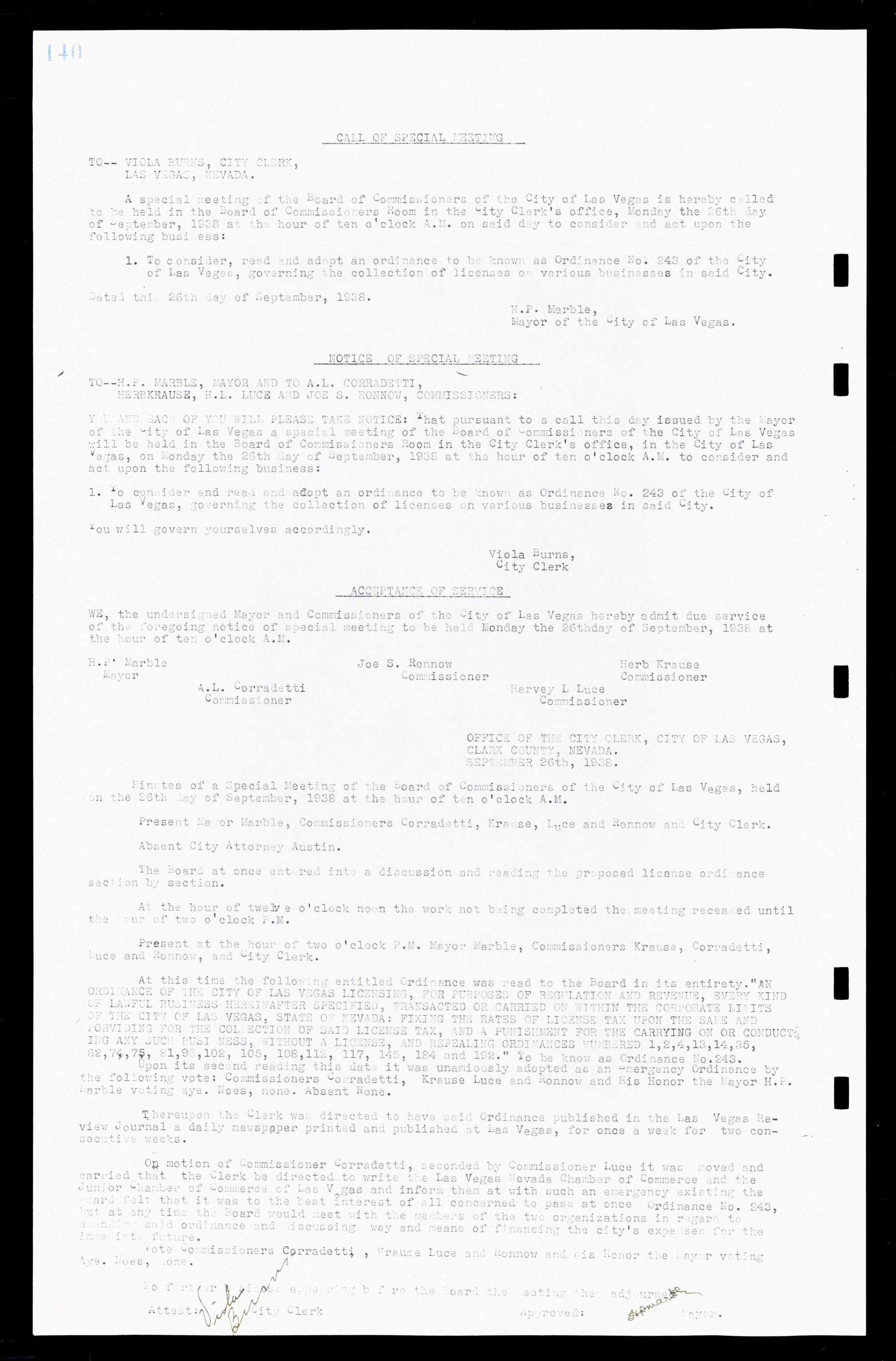 Las Vegas City Commission Minutes, February 17, 1937 to August 4, 1942, lvc000004-153