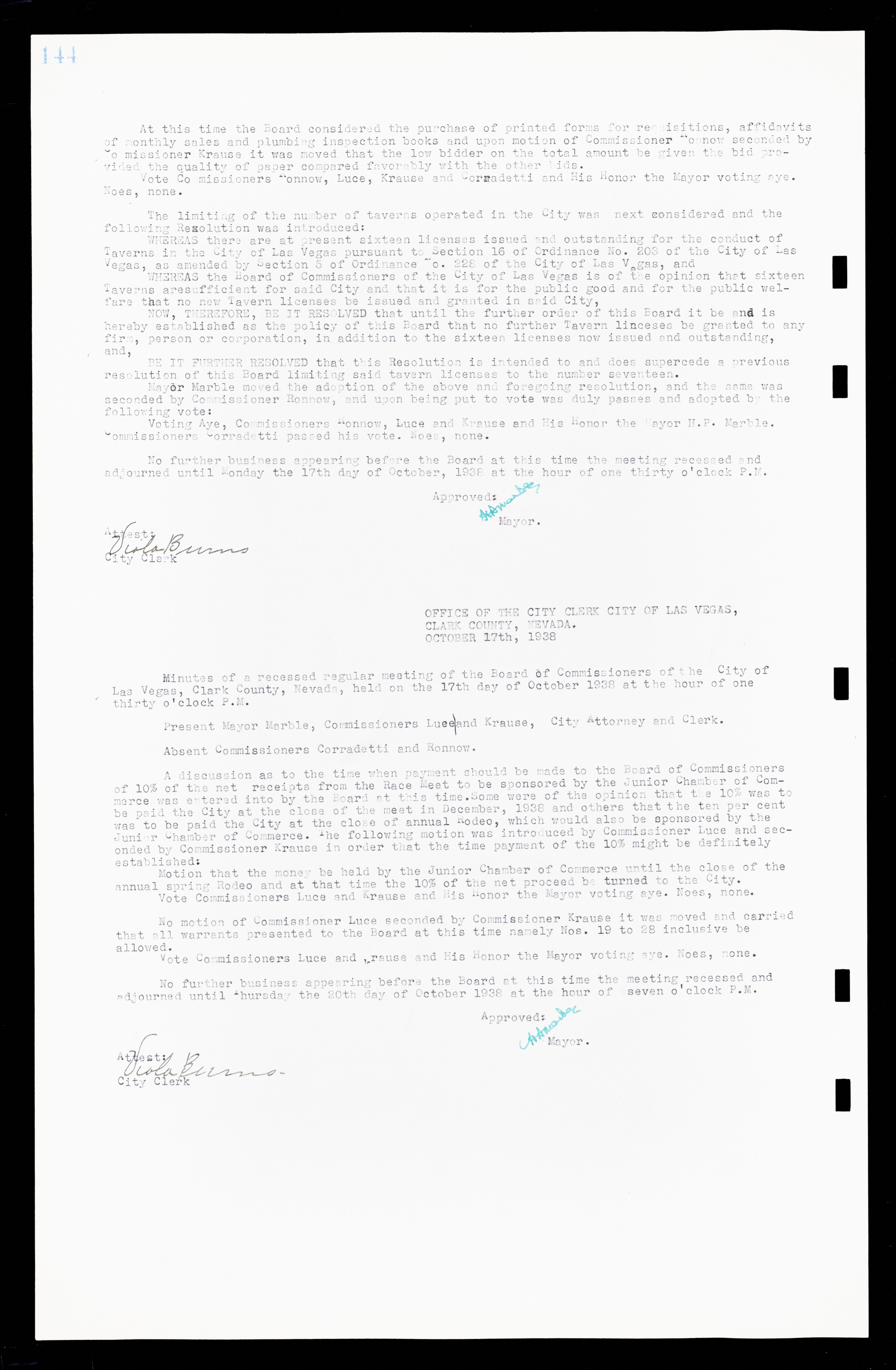 Las Vegas City Commission Minutes, February 17, 1937 to August 4, 1942, lvc000004-157