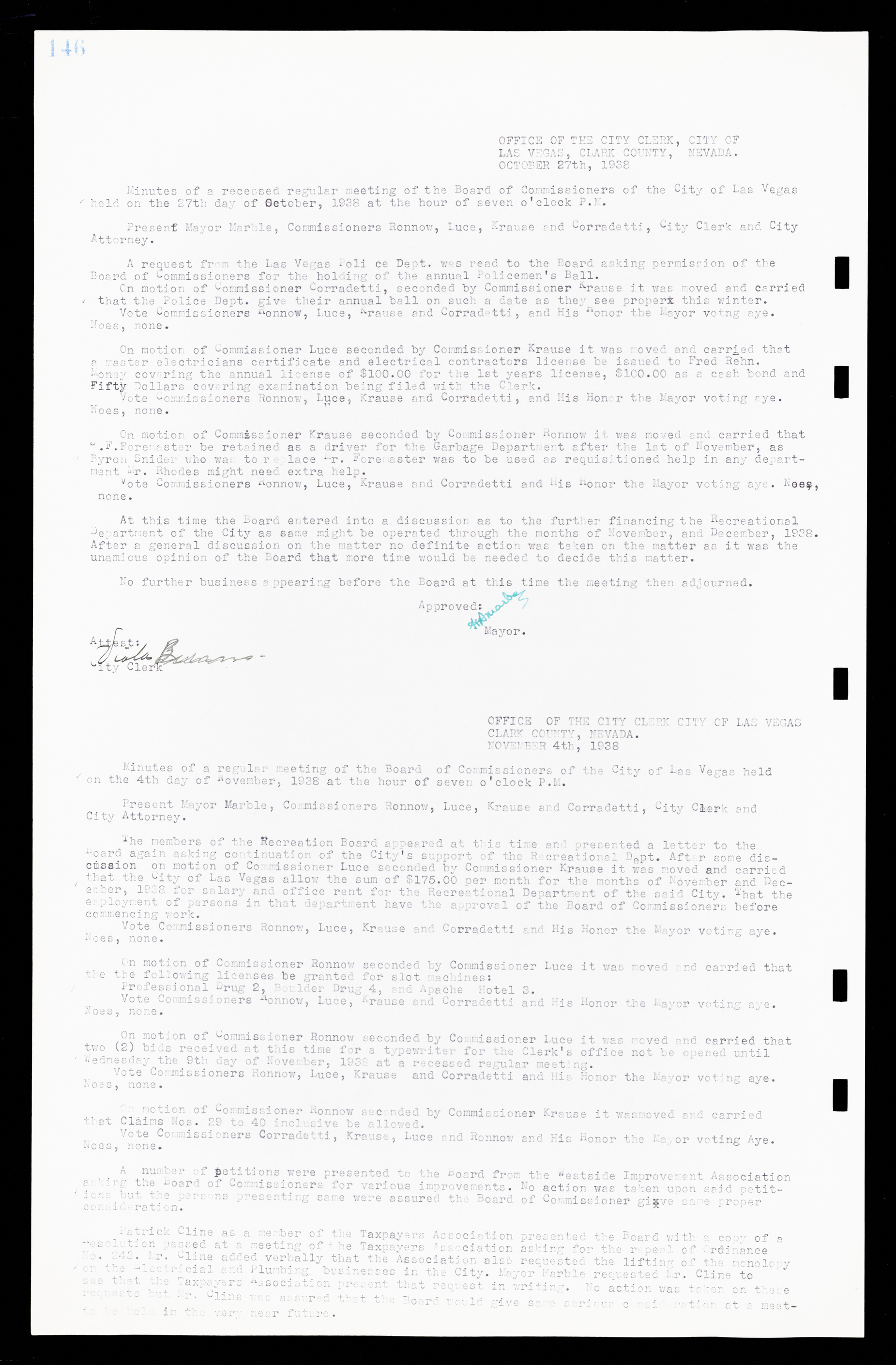 Las Vegas City Commission Minutes, February 17, 1937 to August 4, 1942, lvc000004-159