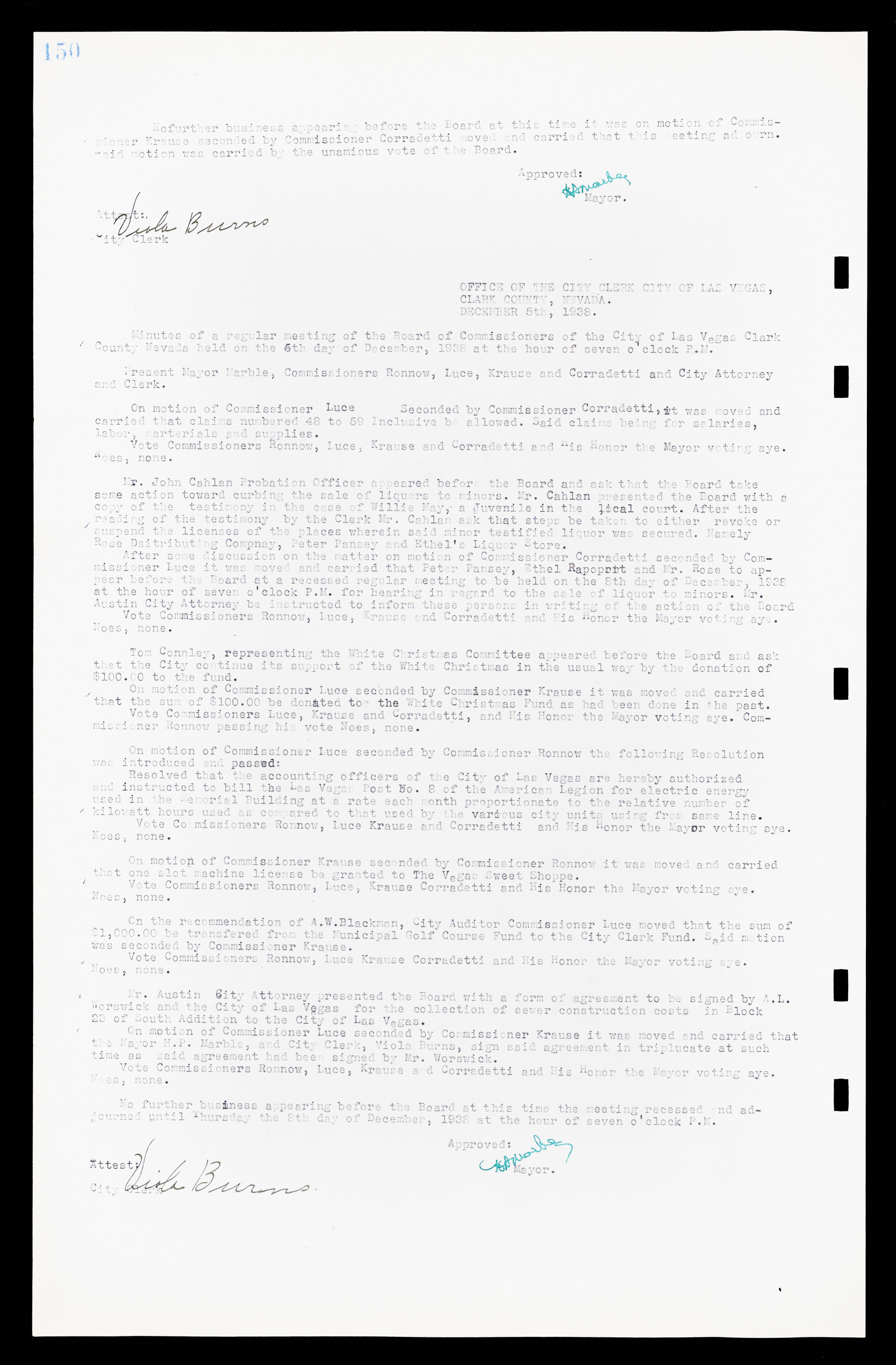 Las Vegas City Commission Minutes, February 17, 1937 to August 4, 1942, lvc000004-163