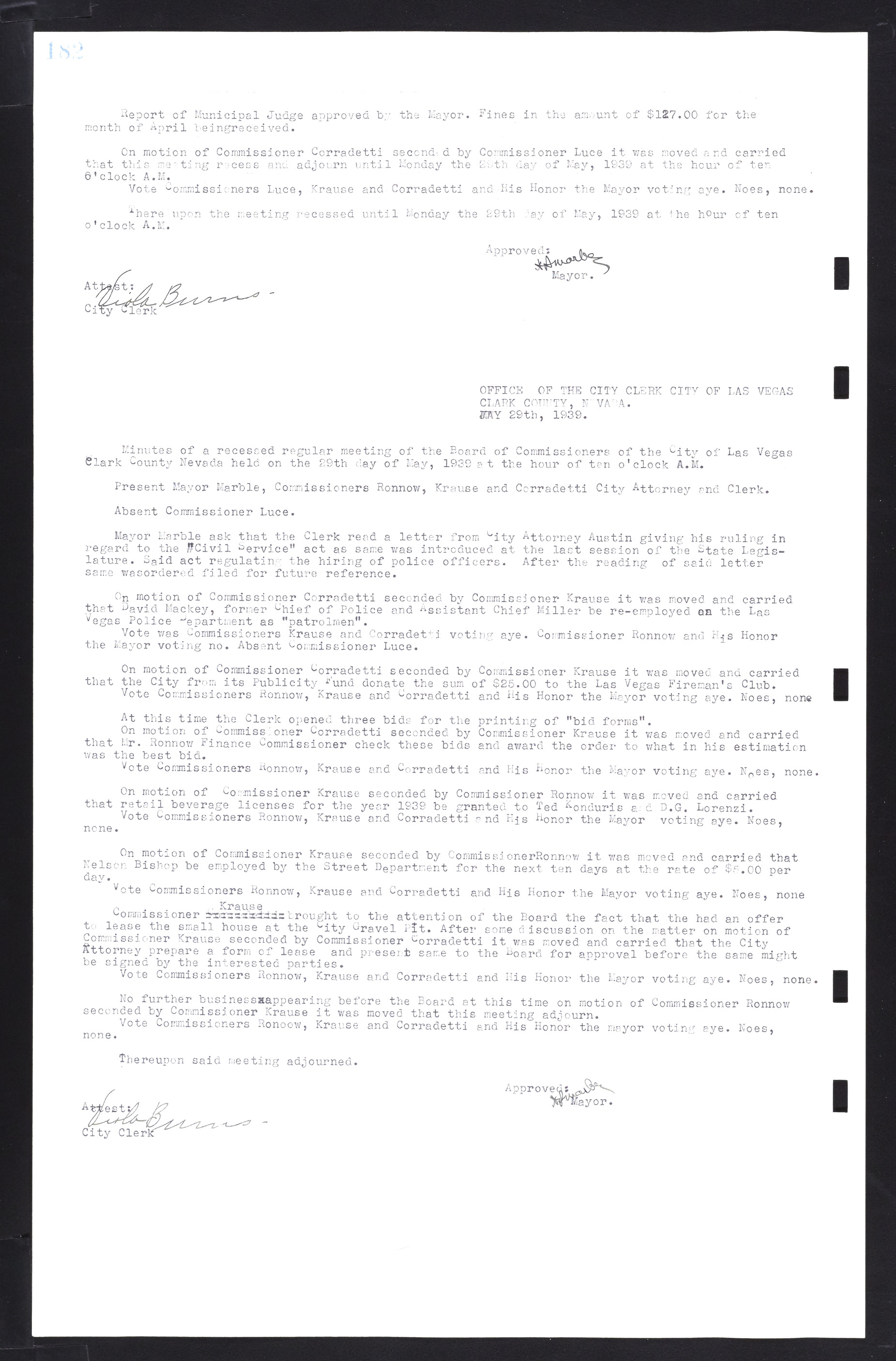 Las Vegas City Commission Minutes, February 17, 1937 to August 4, 1942, lvc000004-198