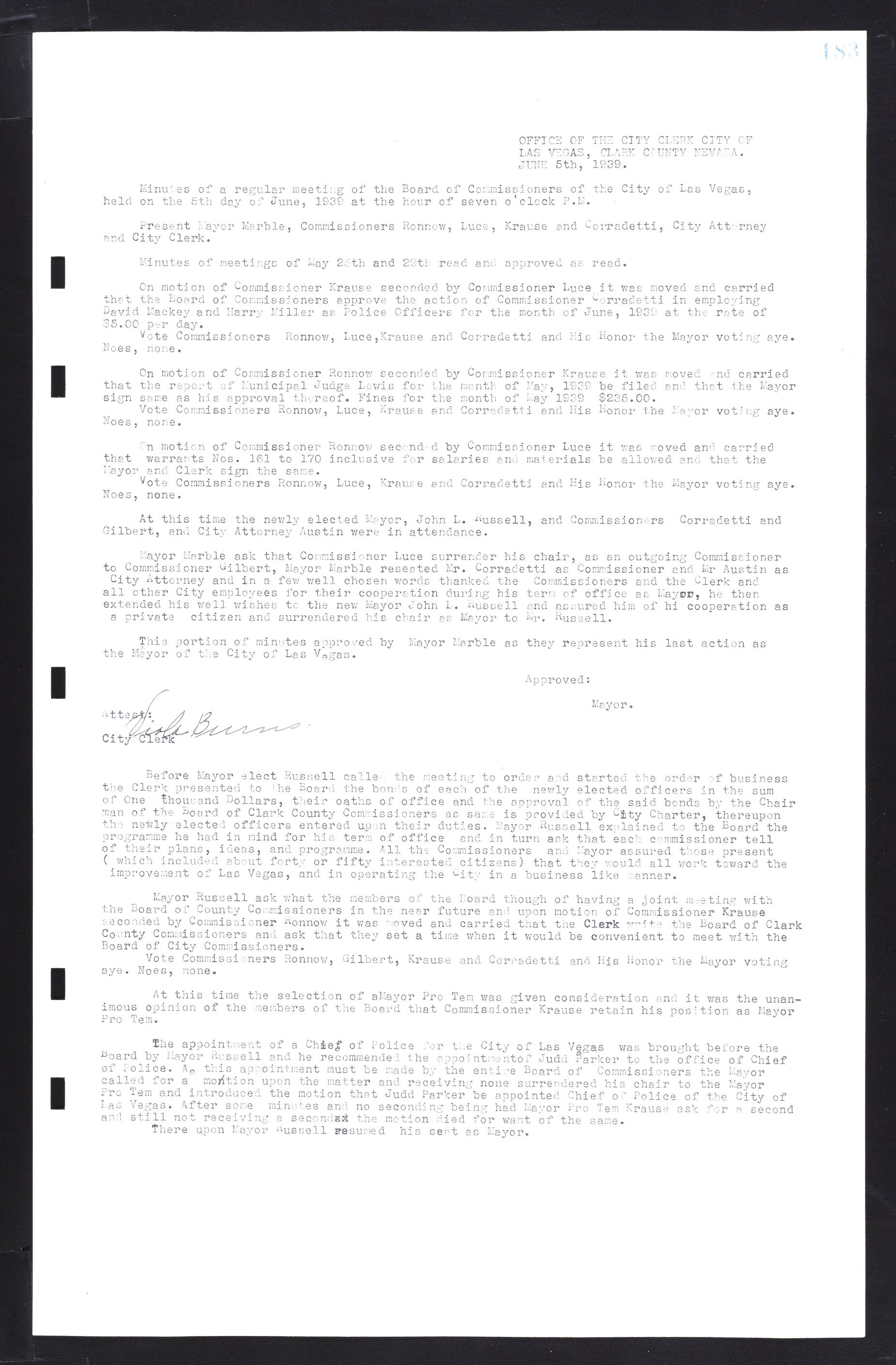 Las Vegas City Commission Minutes, February 17, 1937 to August 4, 1942, lvc000004-199