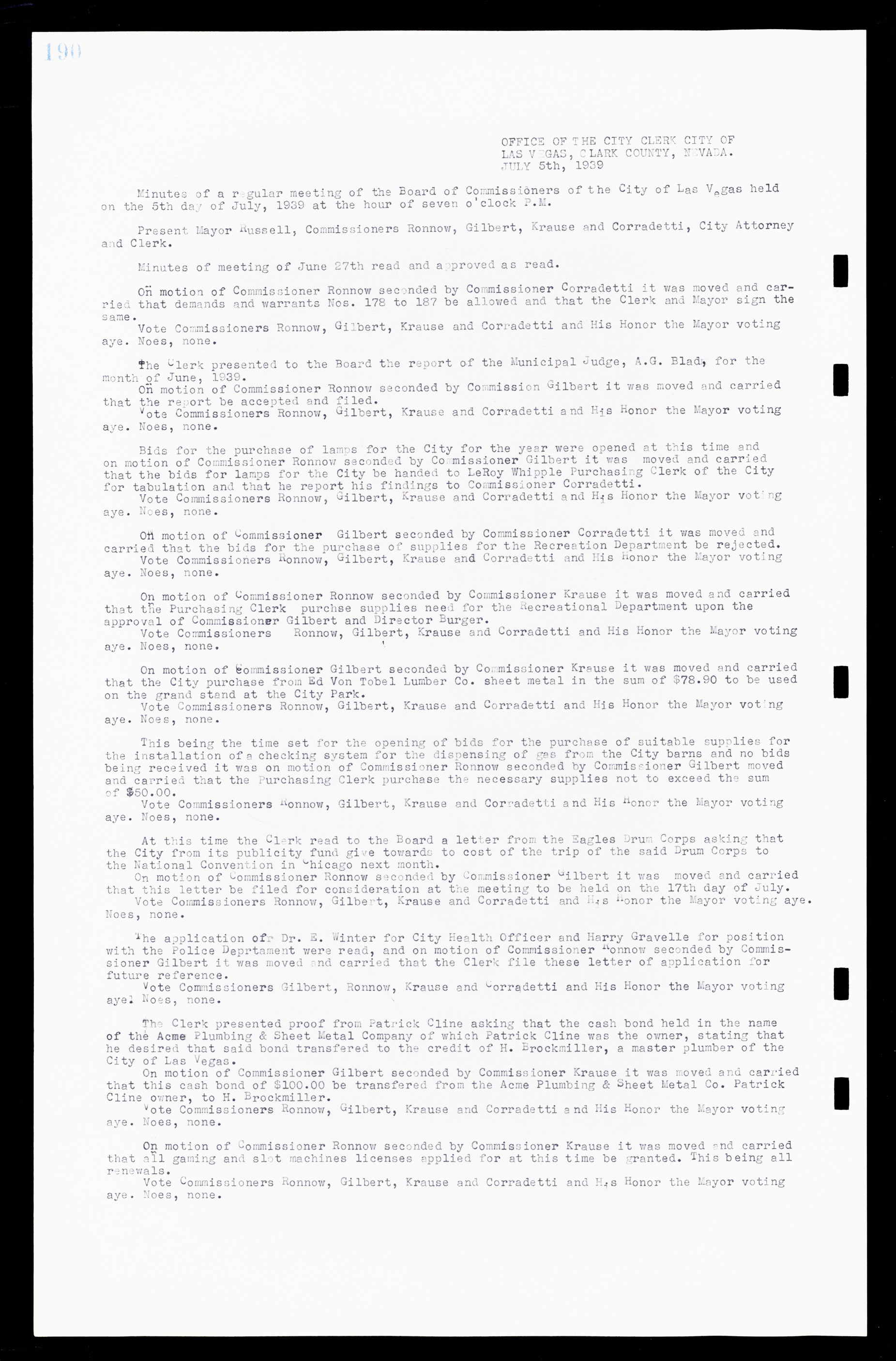 Las Vegas City Commission Minutes, February 17, 1937 to August 4, 1942, lvc000004-206