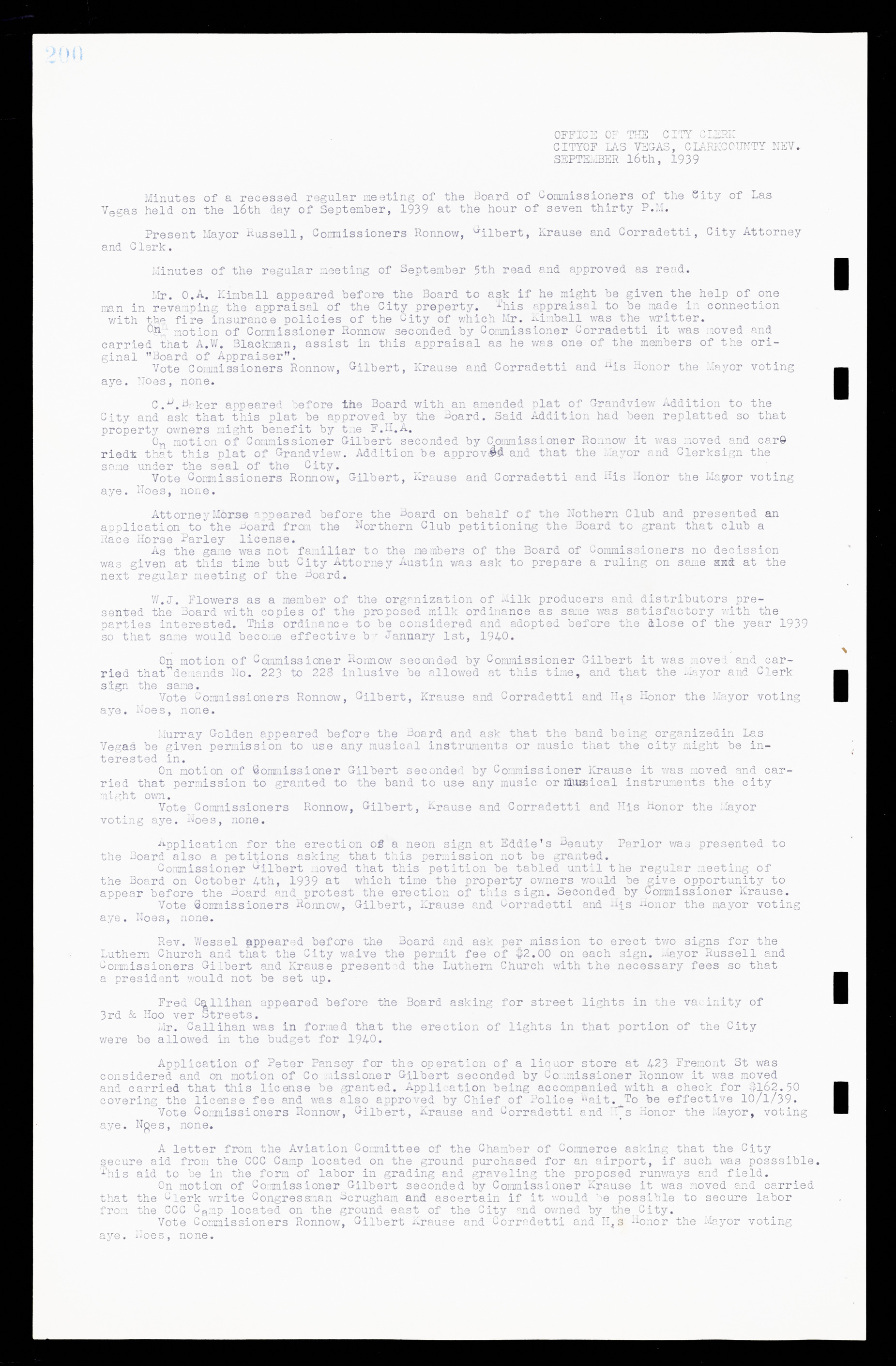 Las Vegas City Commission Minutes, February 17, 1937 to August 4, 1942, lvc000004-218