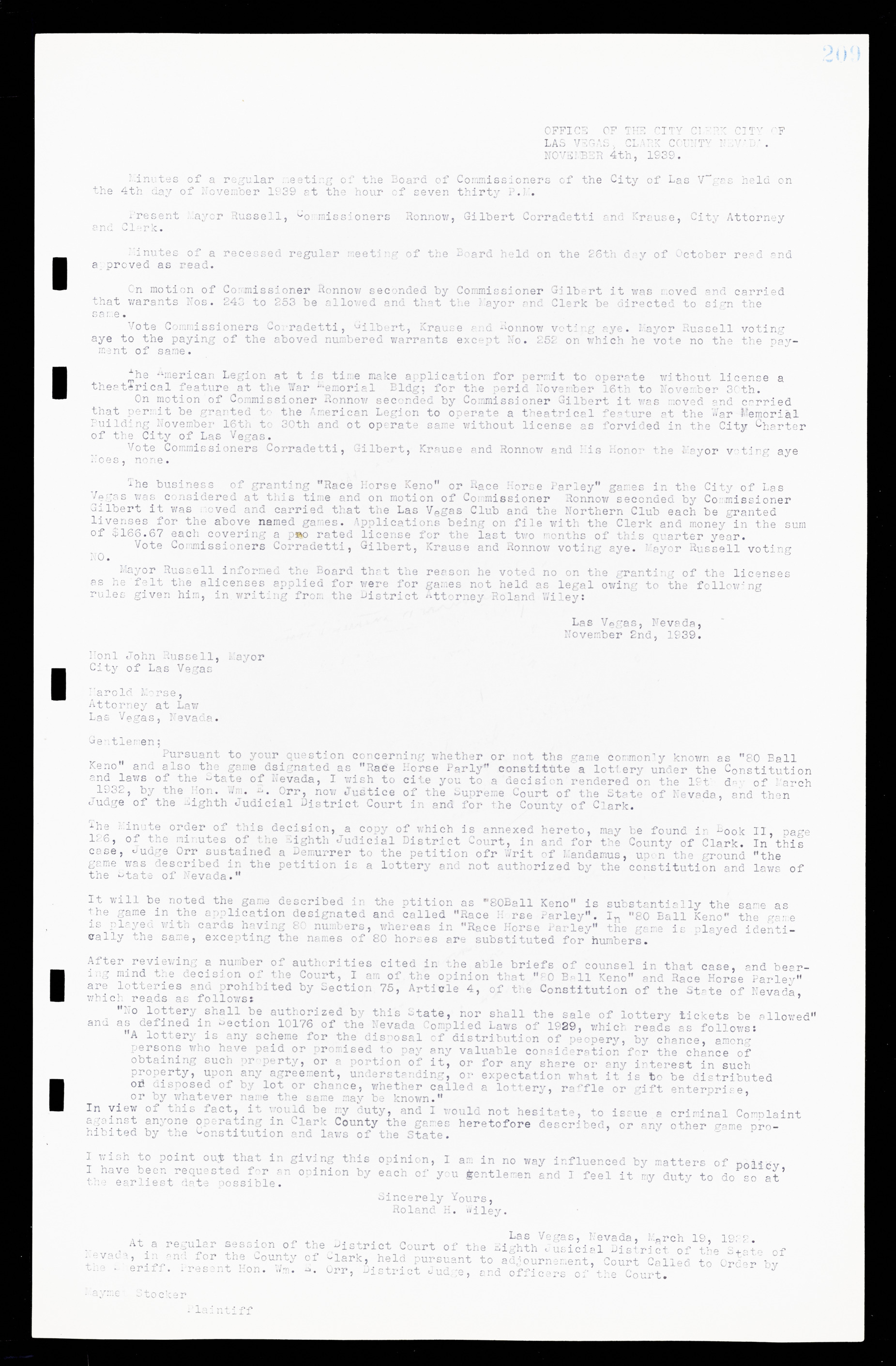 Las Vegas City Commission Minutes, February 17, 1937 to August 4, 1942, lvc000004-227