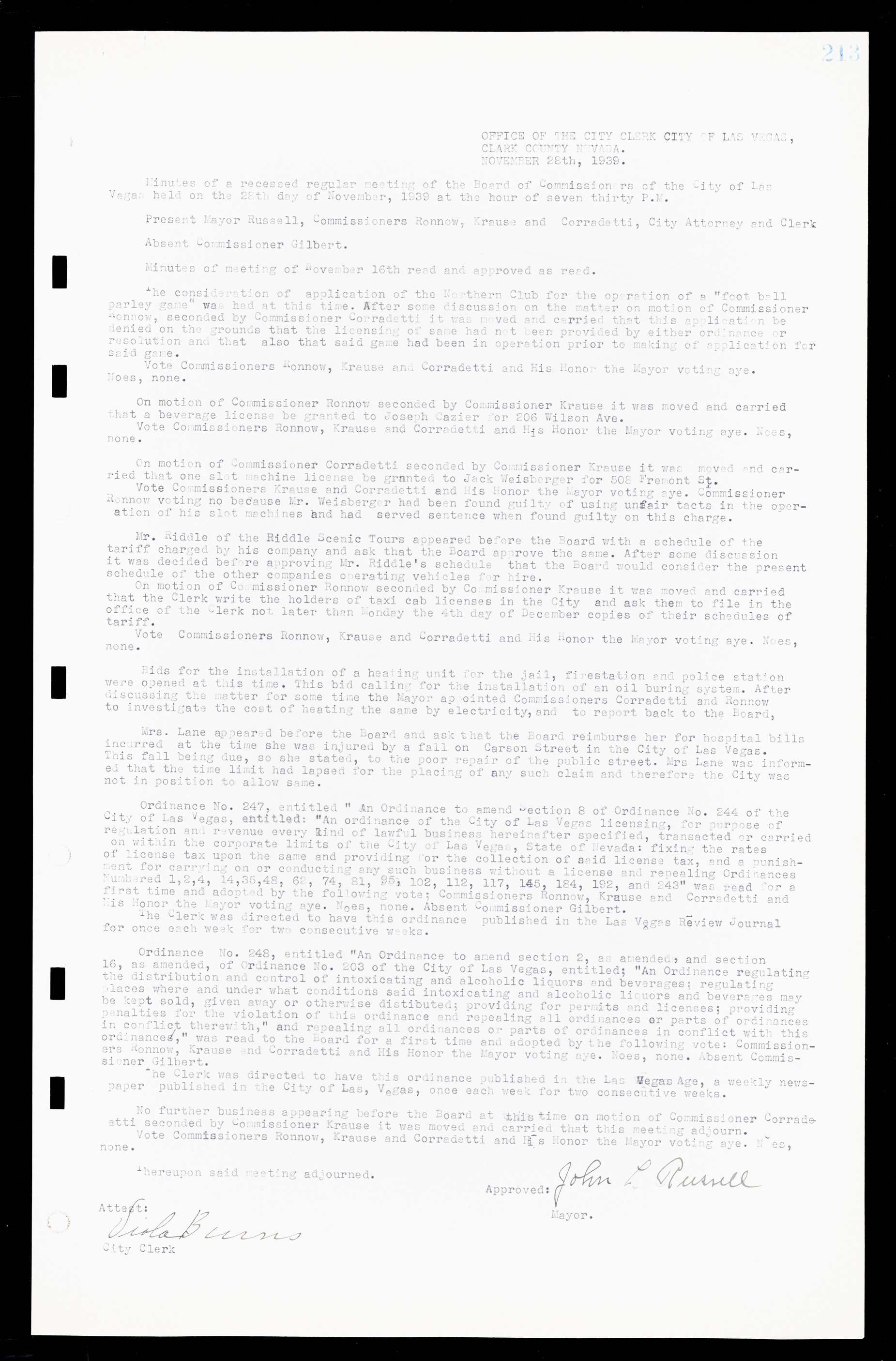 Las Vegas City Commission Minutes, February 17, 1937 to August 4, 1942, lvc000004-231