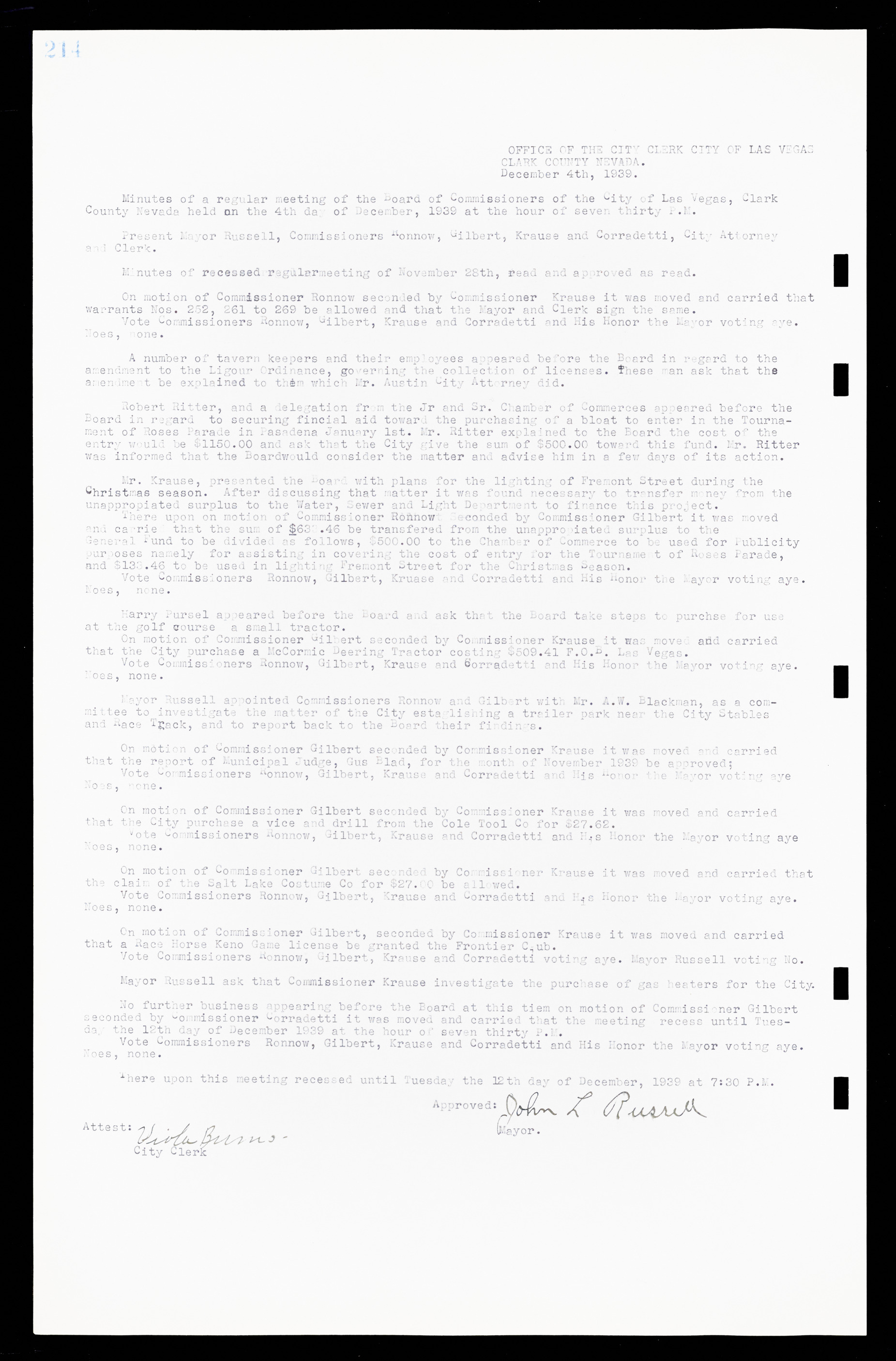 Las Vegas City Commission Minutes, February 17, 1937 to August 4, 1942, lvc000004-232