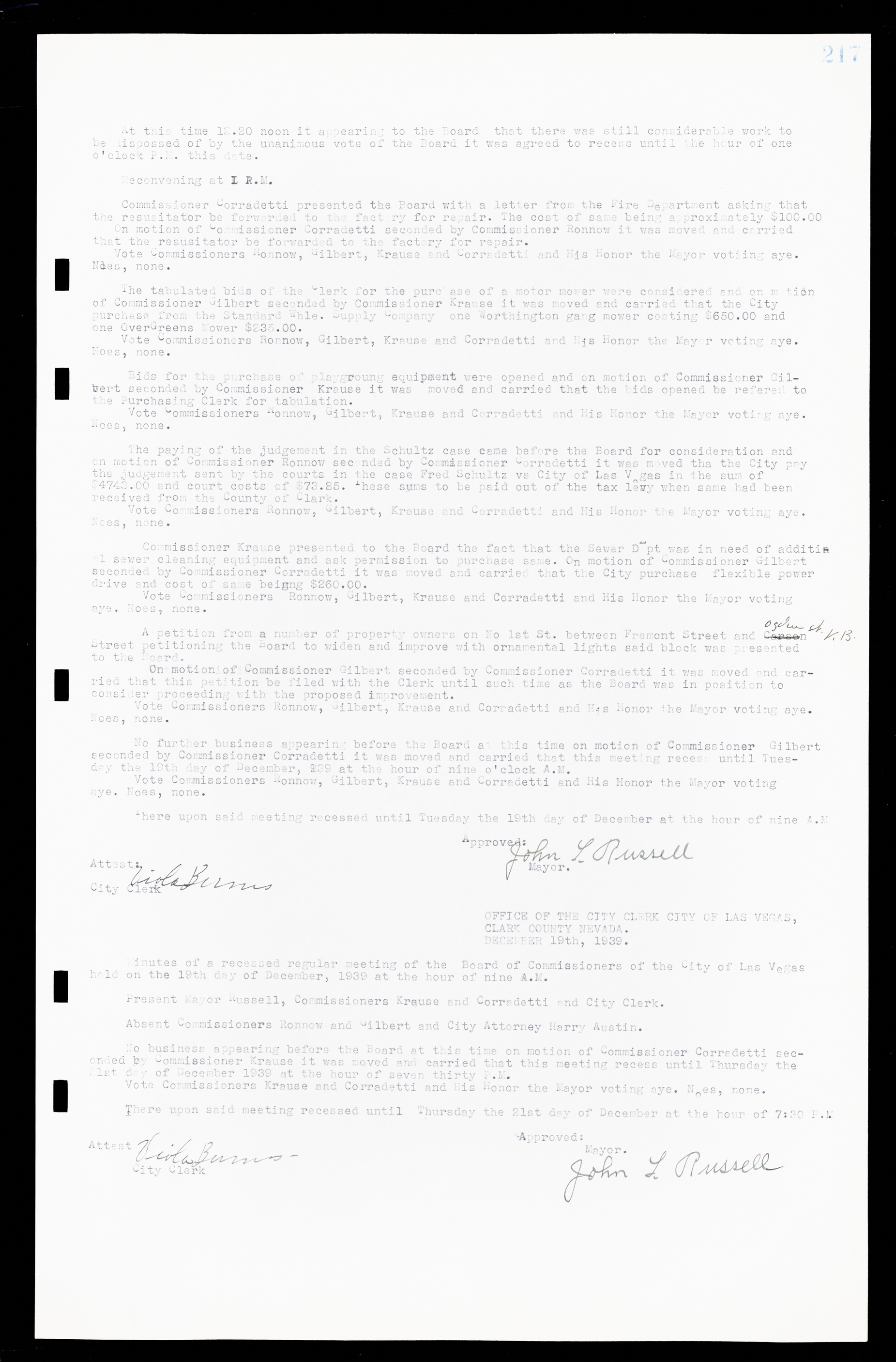 Las Vegas City Commission Minutes, February 17, 1937 to August 4, 1942, lvc000004-235