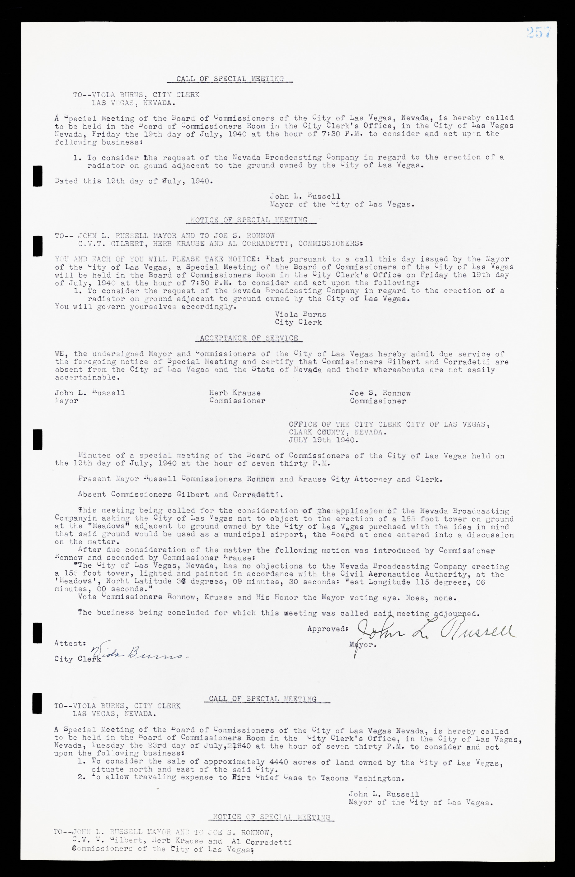 Las Vegas City Commission Minutes, February 17, 1937 to August 4, 1942, lvc000004-279