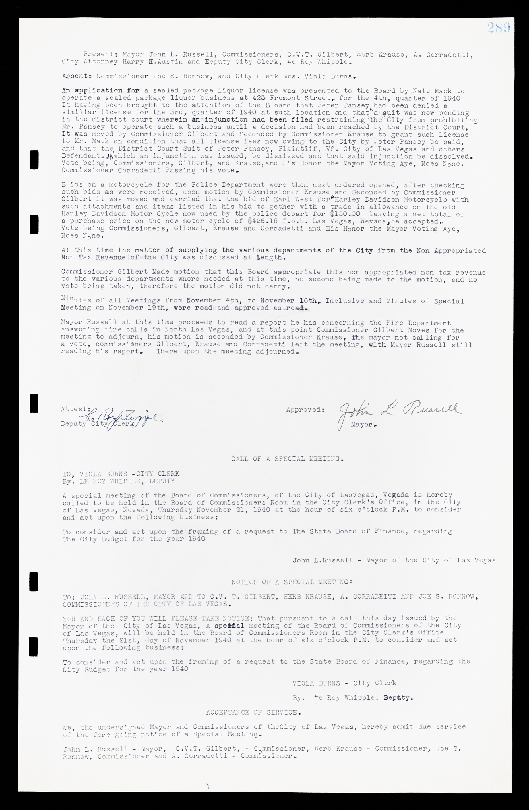 Las Vegas City Commission Minutes, February 17, 1937 to August 4, 1942, lvc000004-311