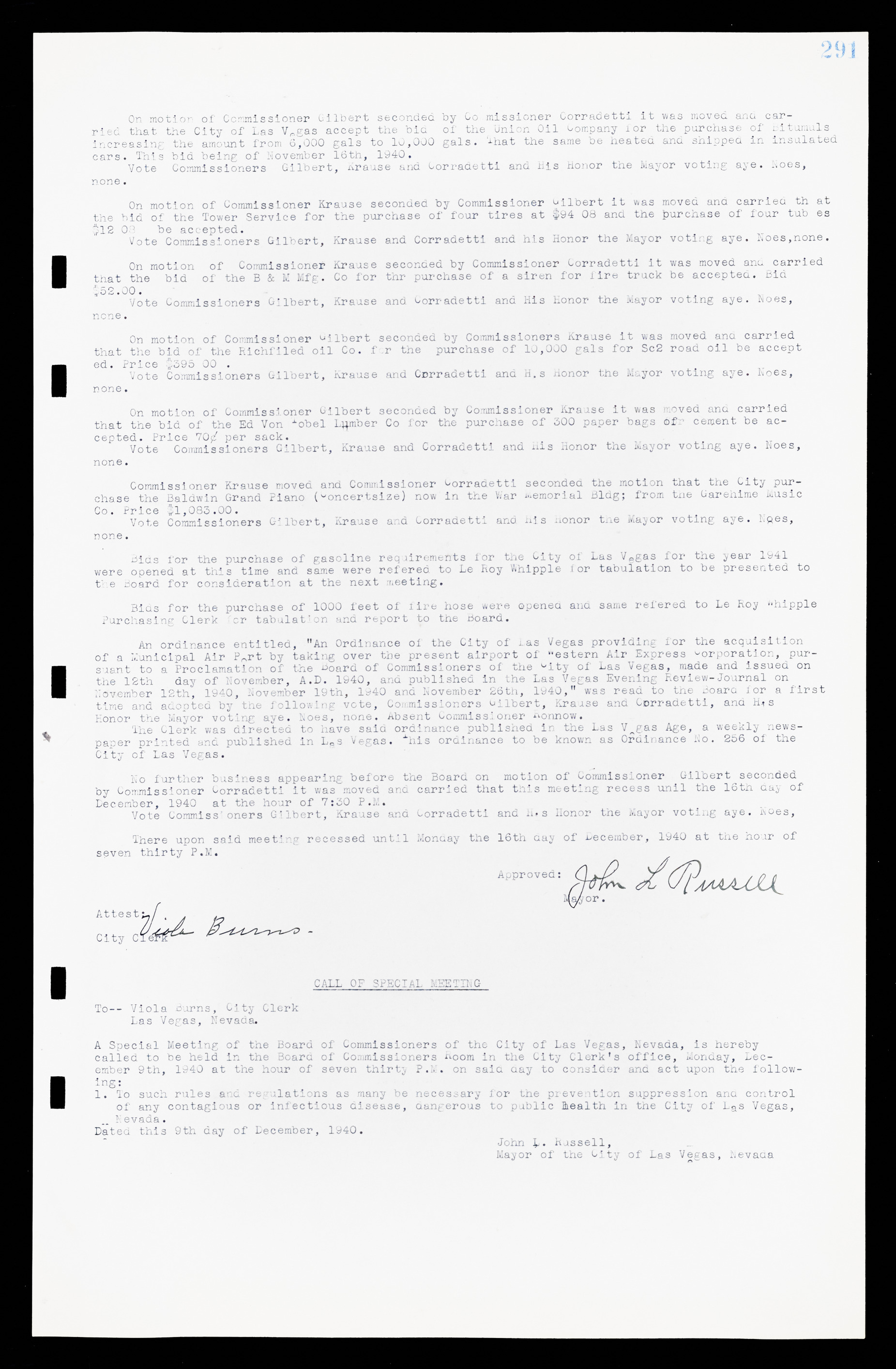 Las Vegas City Commission Minutes, February 17, 1937 to August 4, 1942, lvc000004-313