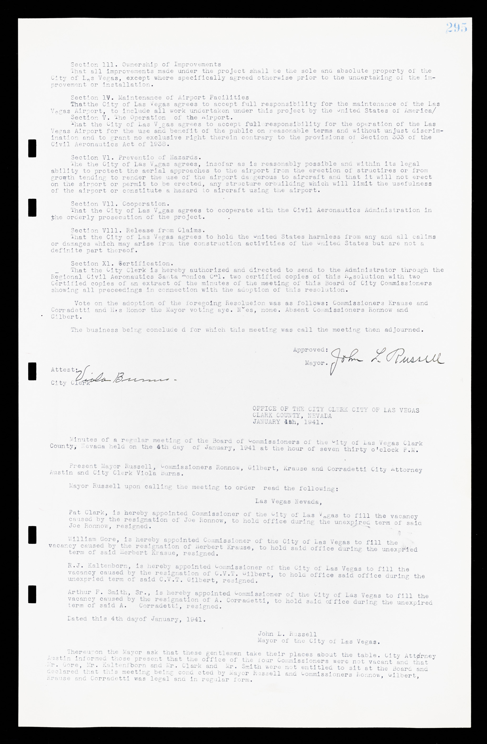 Las Vegas City Commission Minutes, February 17, 1937 to August 4, 1942, lvc000004-319