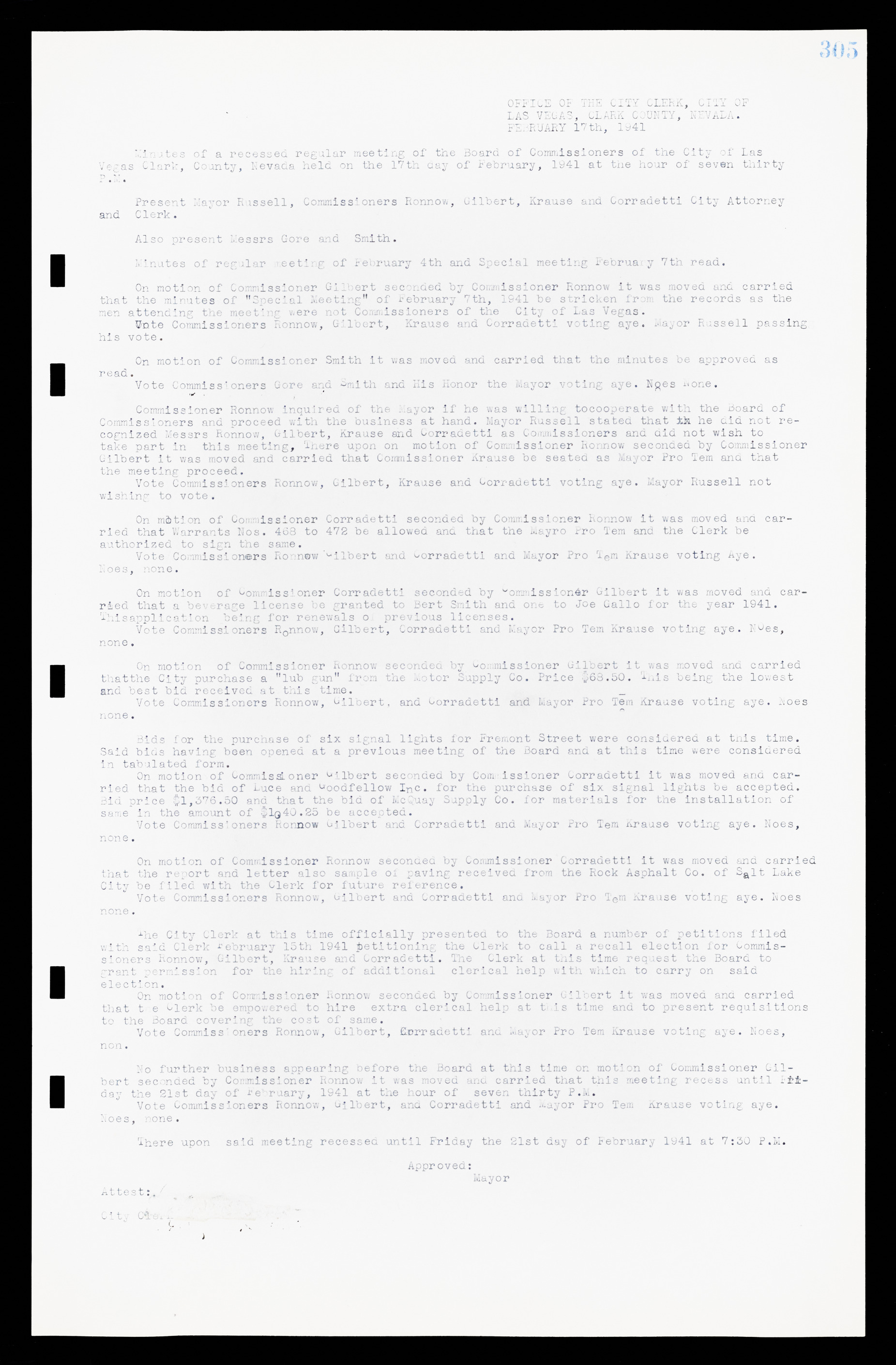 Las Vegas City Commission Minutes, February 17, 1937 to August 4, 1942, lvc000004-329