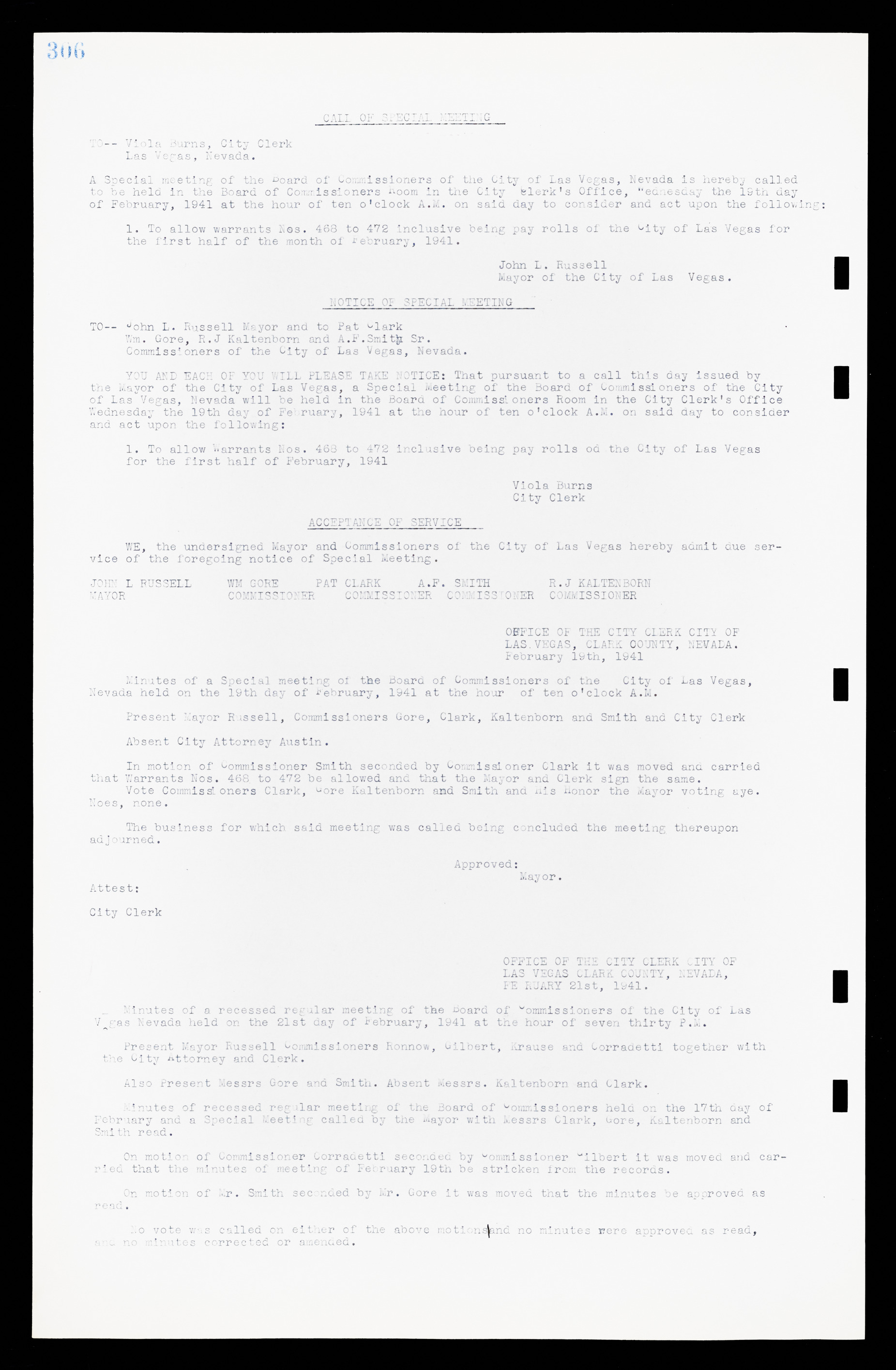 Las Vegas City Commission Minutes, February 17, 1937 to August 4, 1942, lvc000004-330