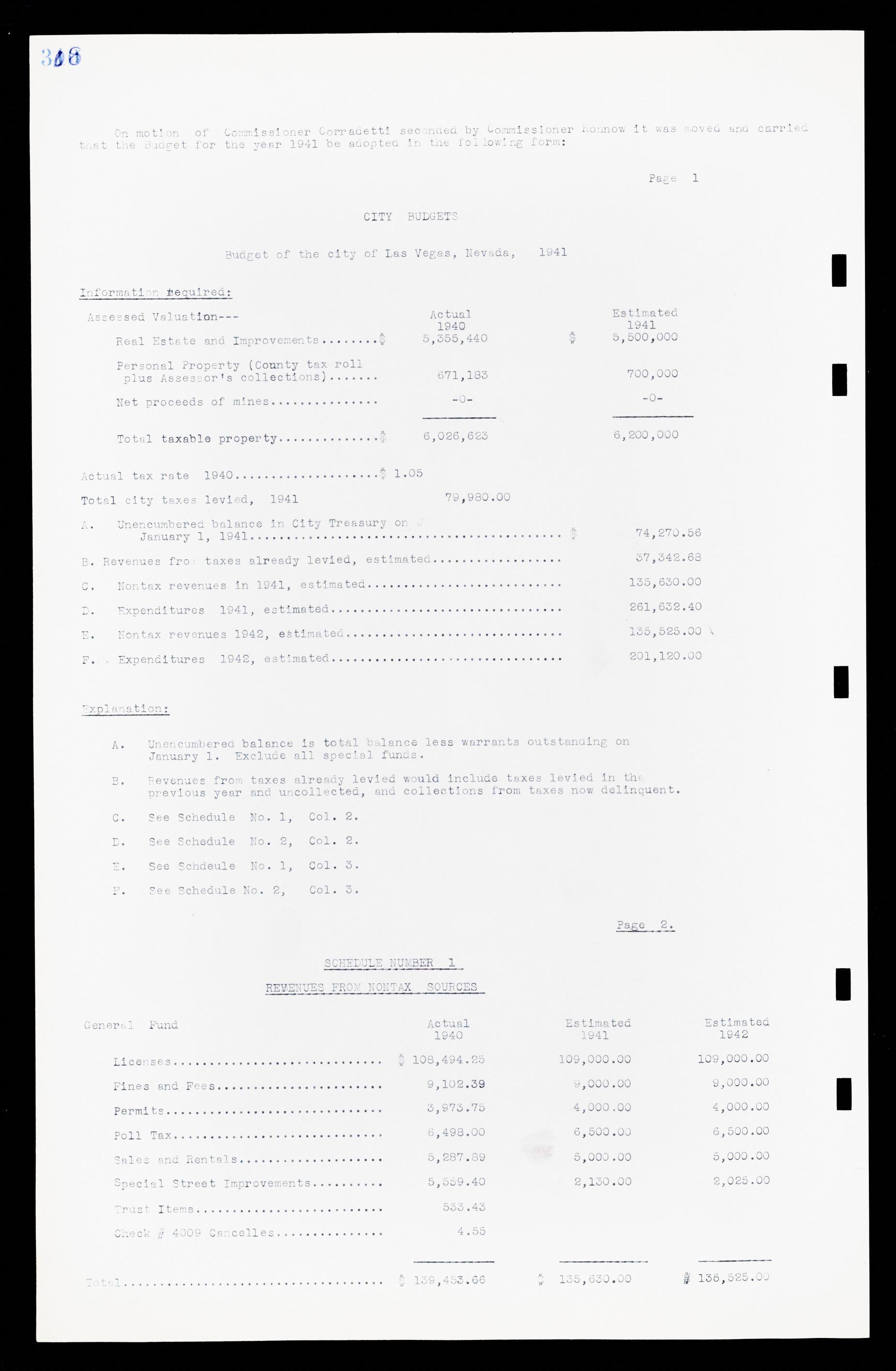 Las Vegas City Commission Minutes, February 17, 1937 to August 4, 1942, lvc000004-332