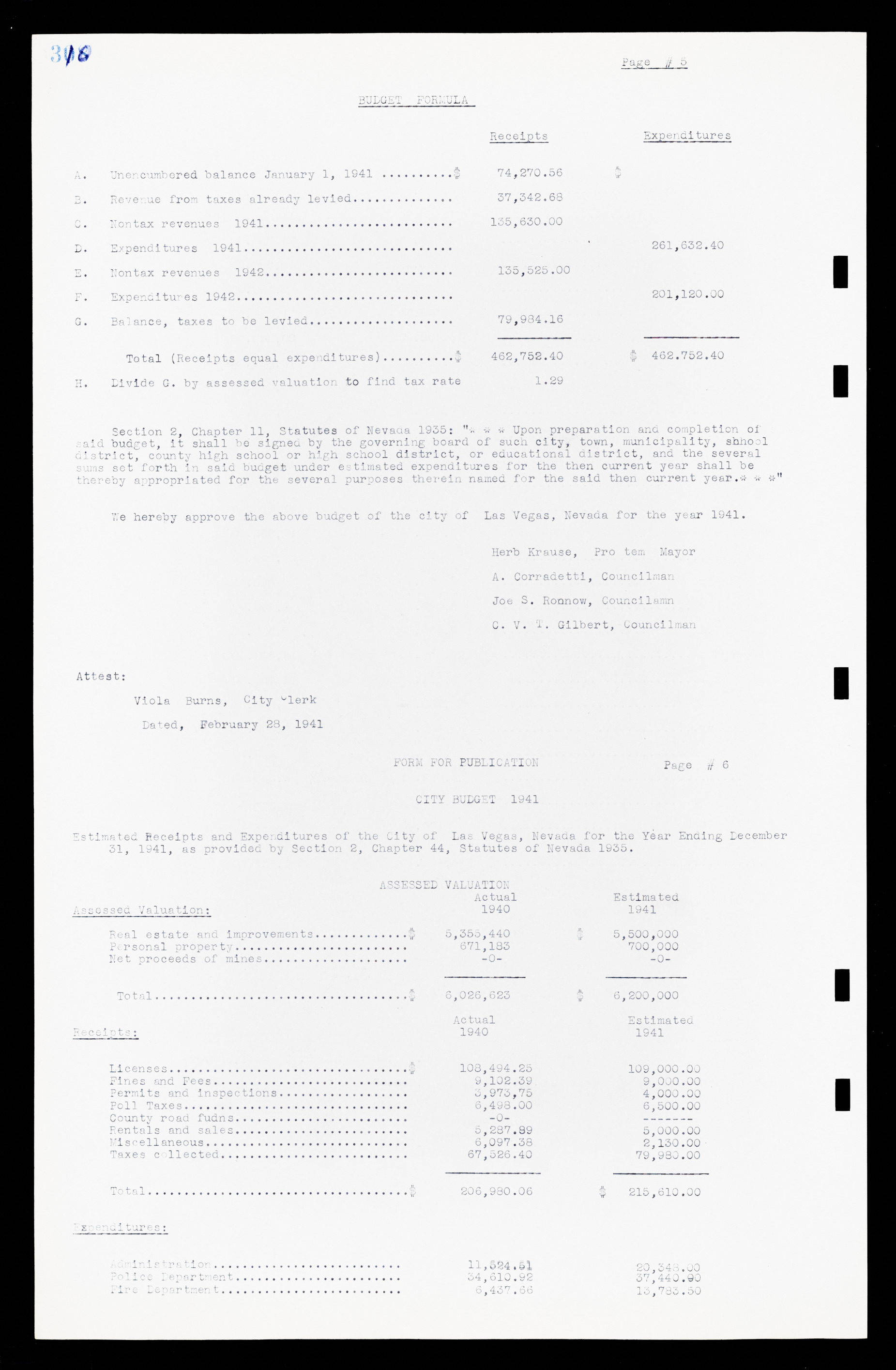 Las Vegas City Commission Minutes, February 17, 1937 to August 4, 1942, lvc000004-334