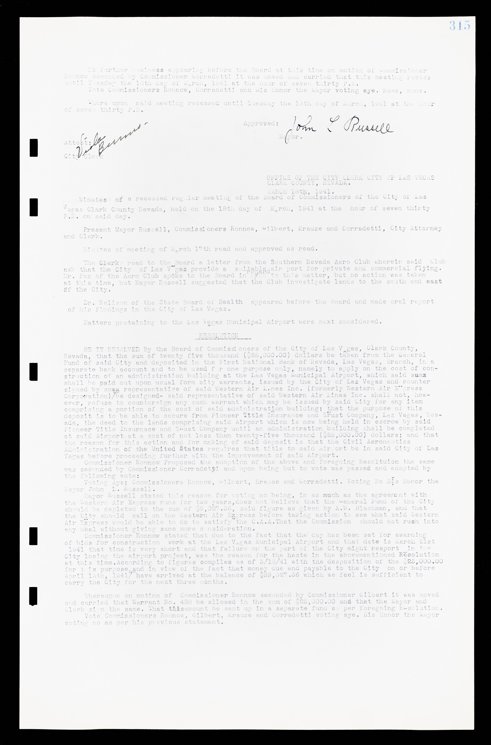 Las Vegas City Commission Minutes, February 17, 1937 to August 4, 1942, lvc000004-339