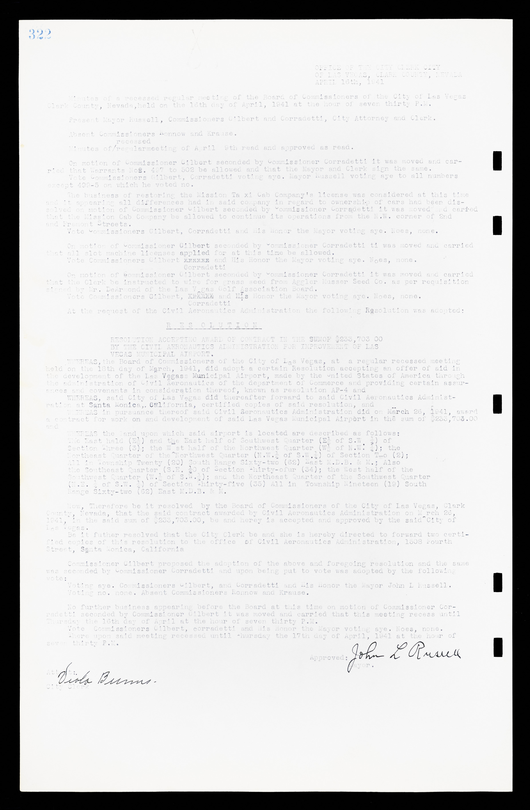 Las Vegas City Commission Minutes, February 17, 1937 to August 4, 1942, lvc000004-346