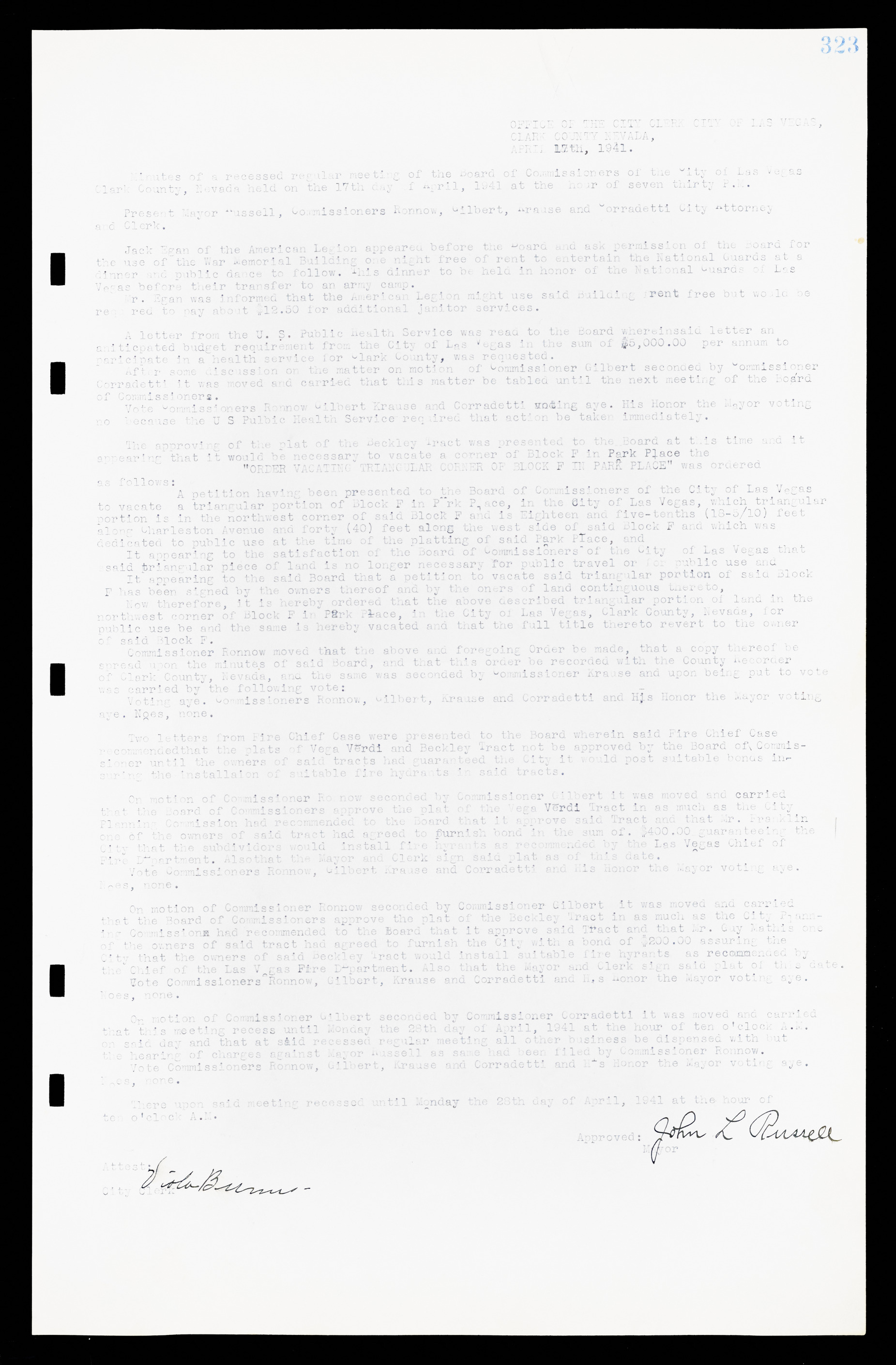 Las Vegas City Commission Minutes, February 17, 1937 to August 4, 1942, lvc000004-347