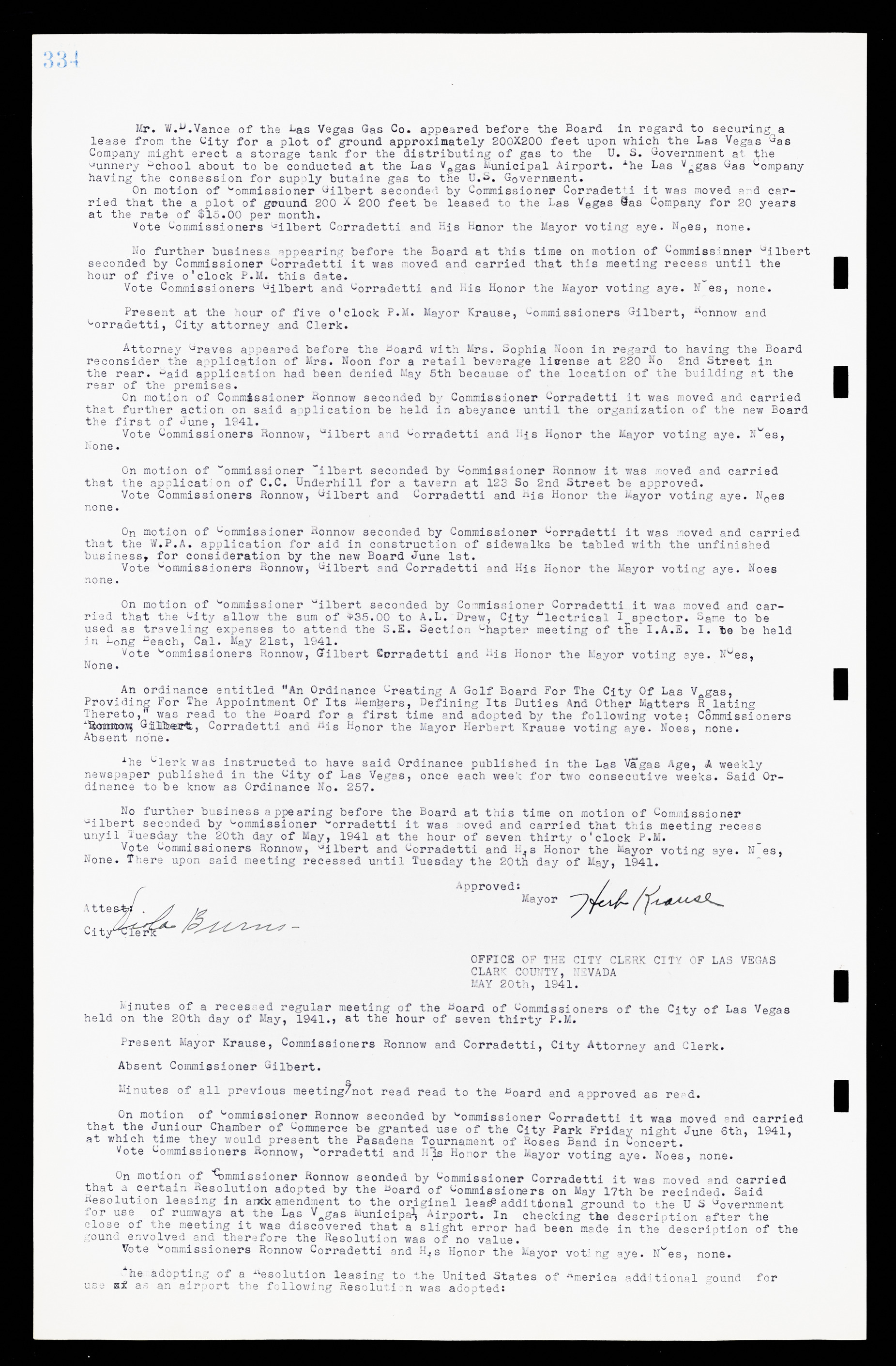 Las Vegas City Commission Minutes, February 17, 1937 to August 4, 1942, lvc000004-358