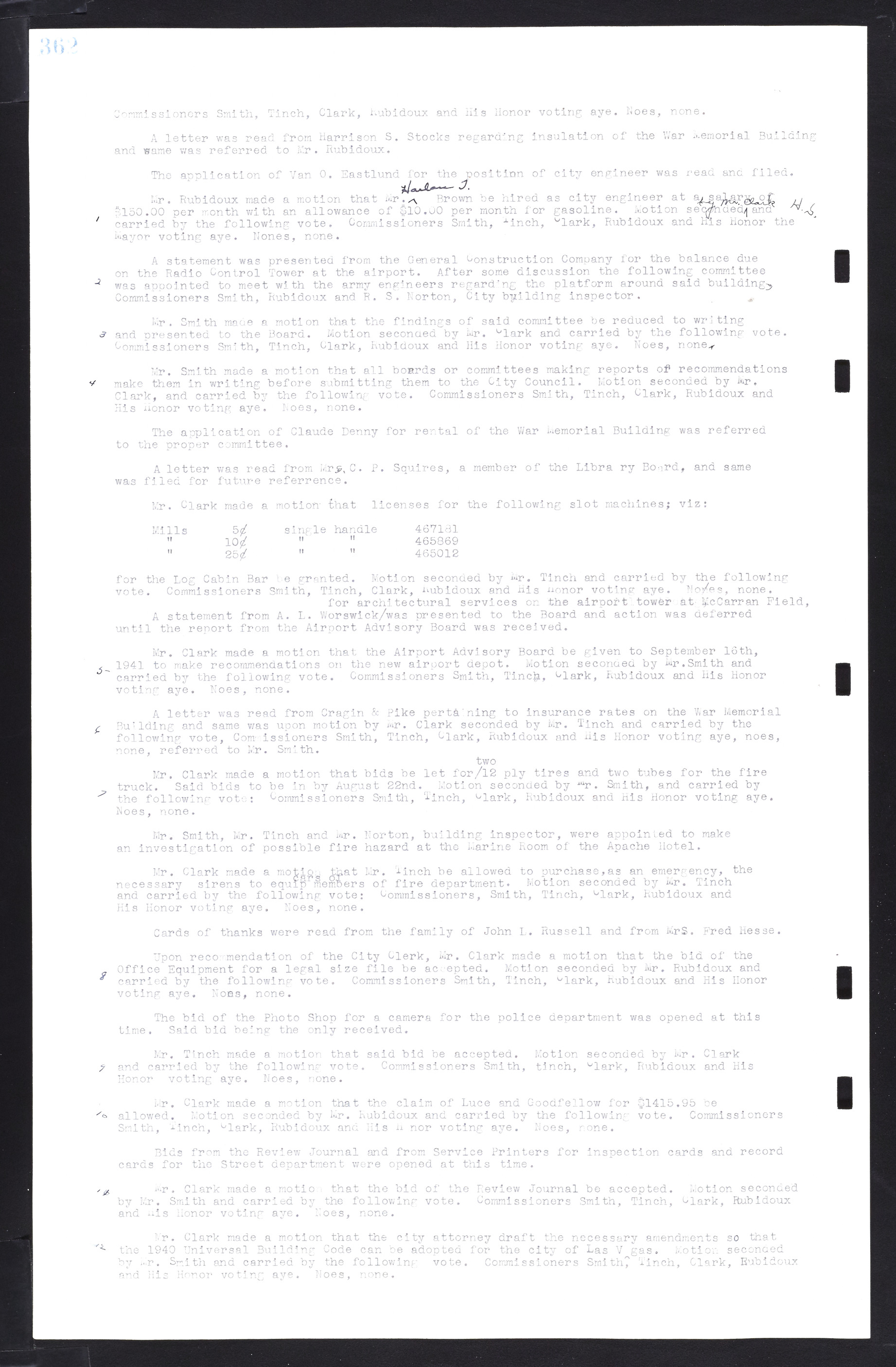 Las Vegas City Commission Minutes, February 17, 1937 to August 4, 1942, lvc000004-388