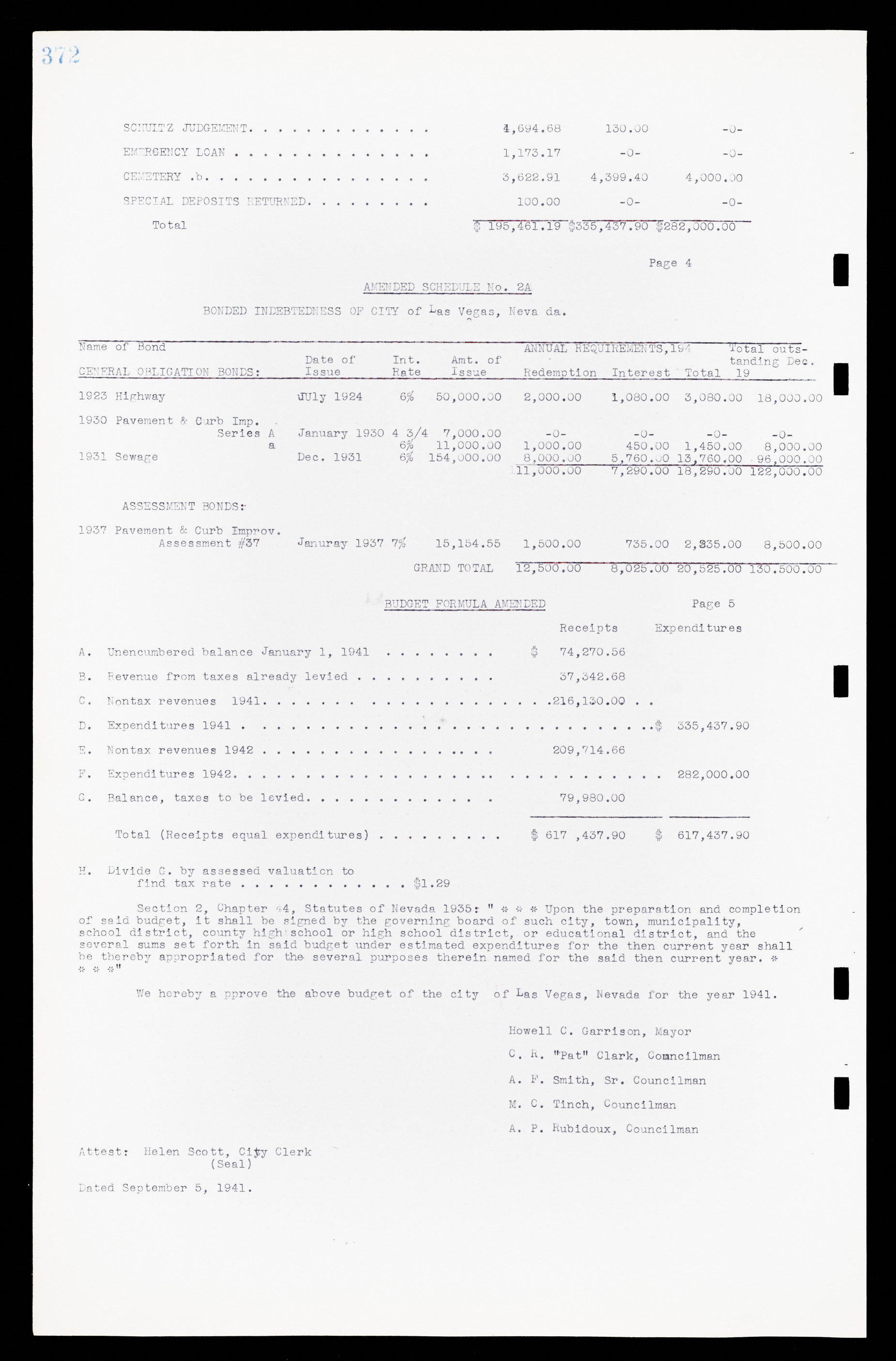 Las Vegas City Commission Minutes, February 17, 1937 to August 4, 1942, lvc000004-398