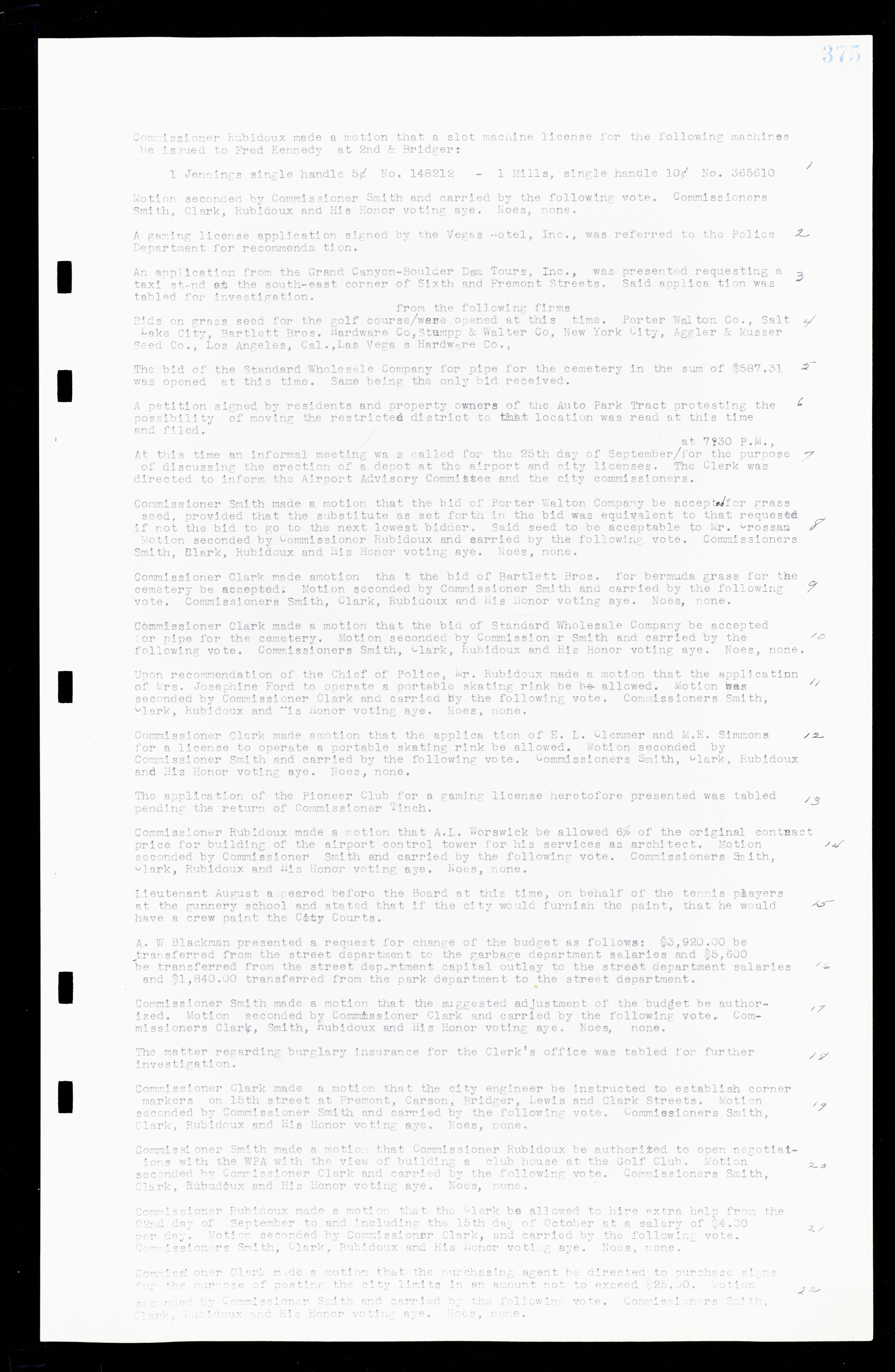 Las Vegas City Commission Minutes, February 17, 1937 to August 4, 1942, lvc000004-401