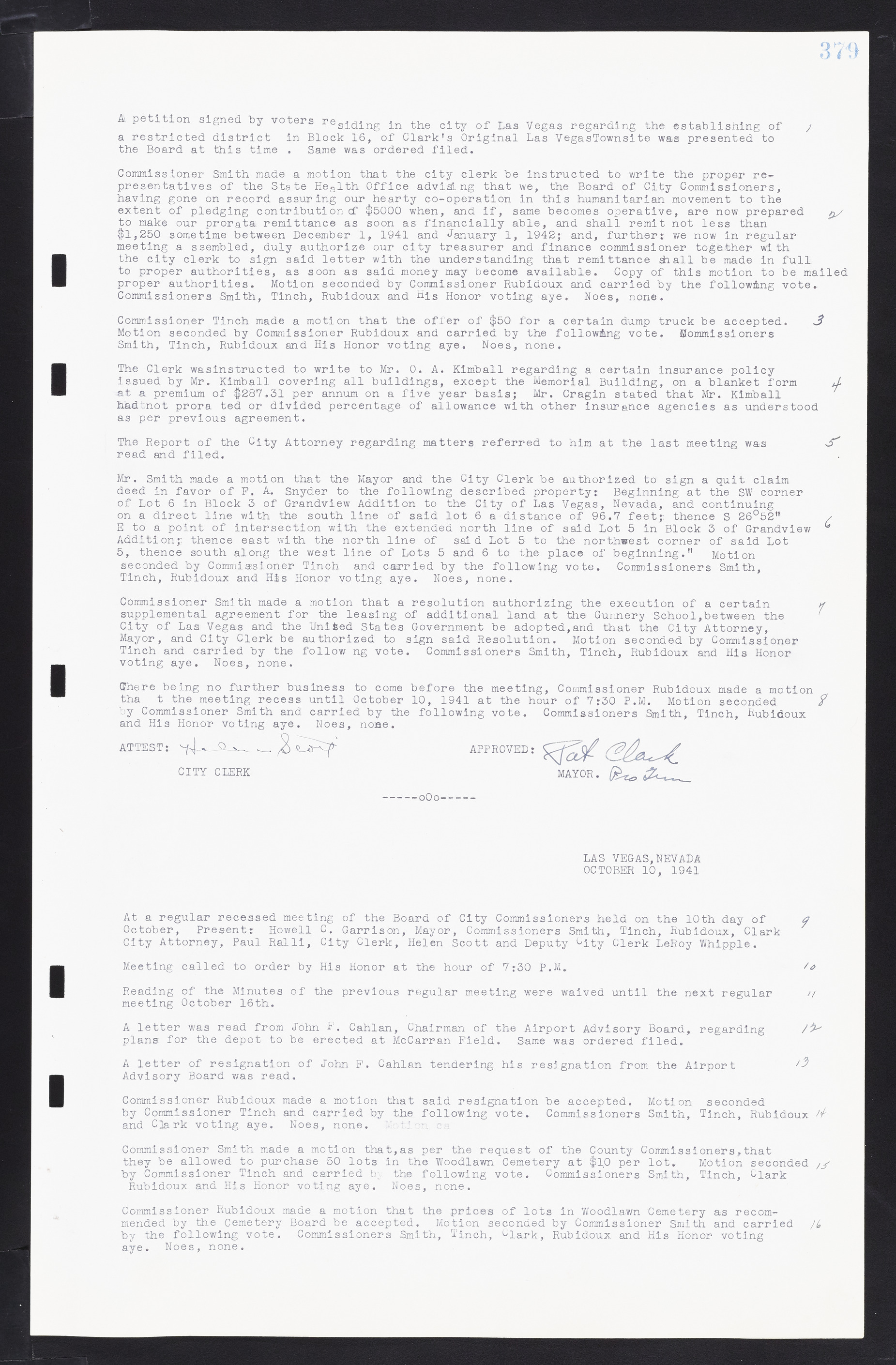 Las Vegas City Commission Minutes, February 17, 1937 to August 4, 1942, lvc000004-405